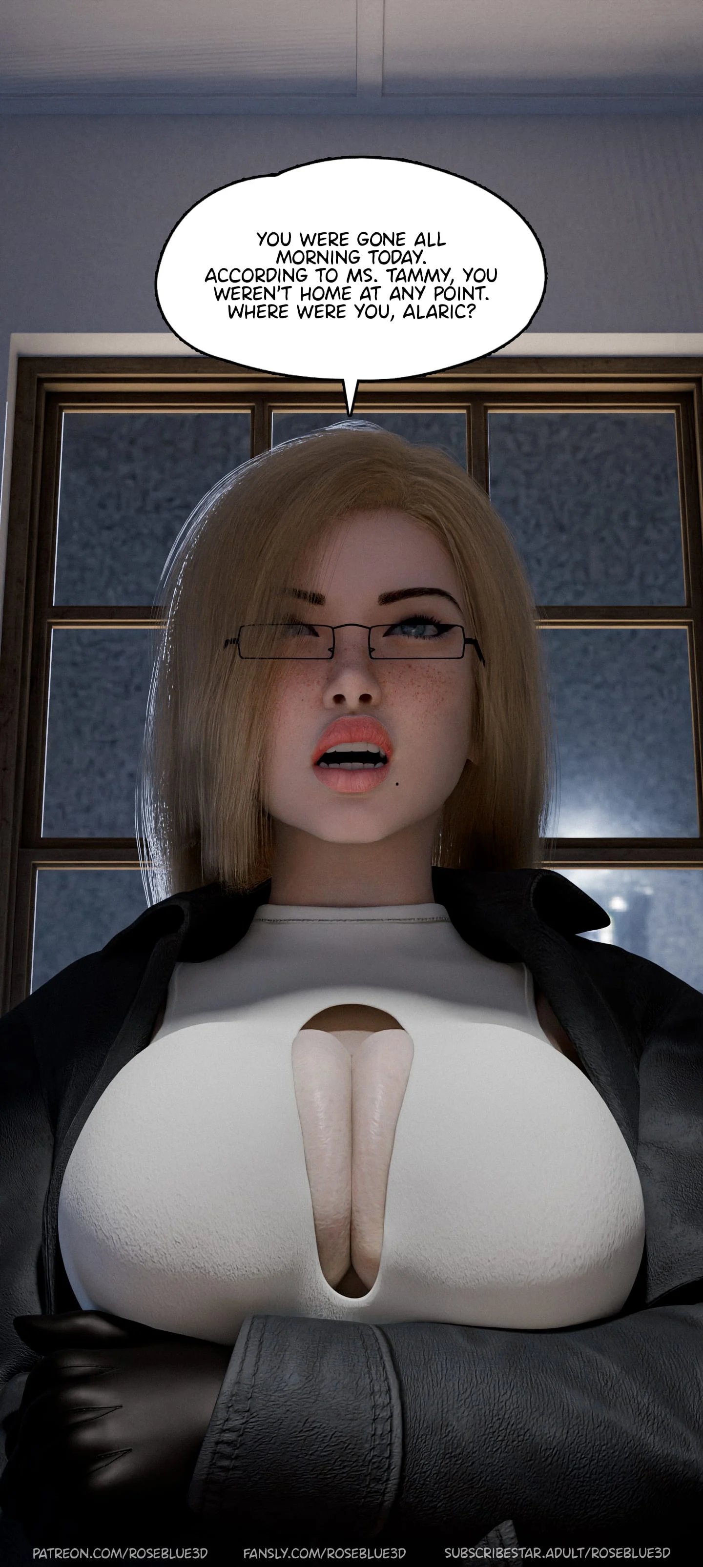 My Neighbor’s Widow [Rose Blue 3D] - Chapter 44 — Page 74