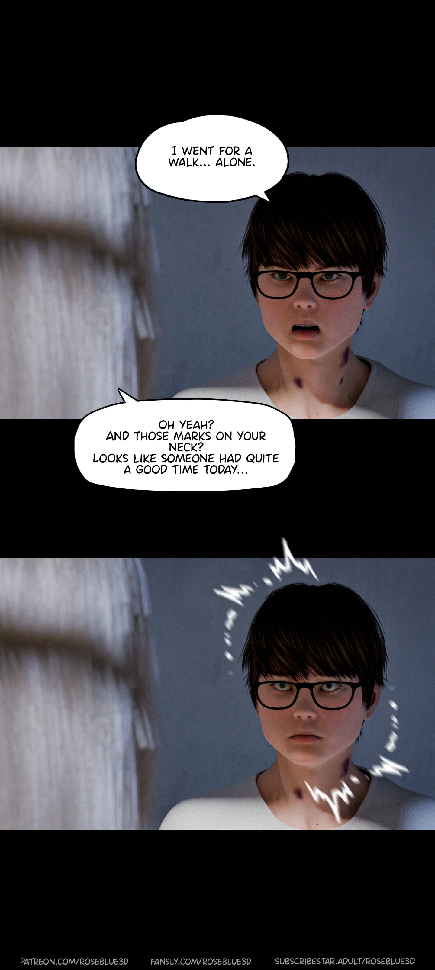 My Neighbor’s Widow [Rose Blue 3D] - Chapter 44 — Page 75