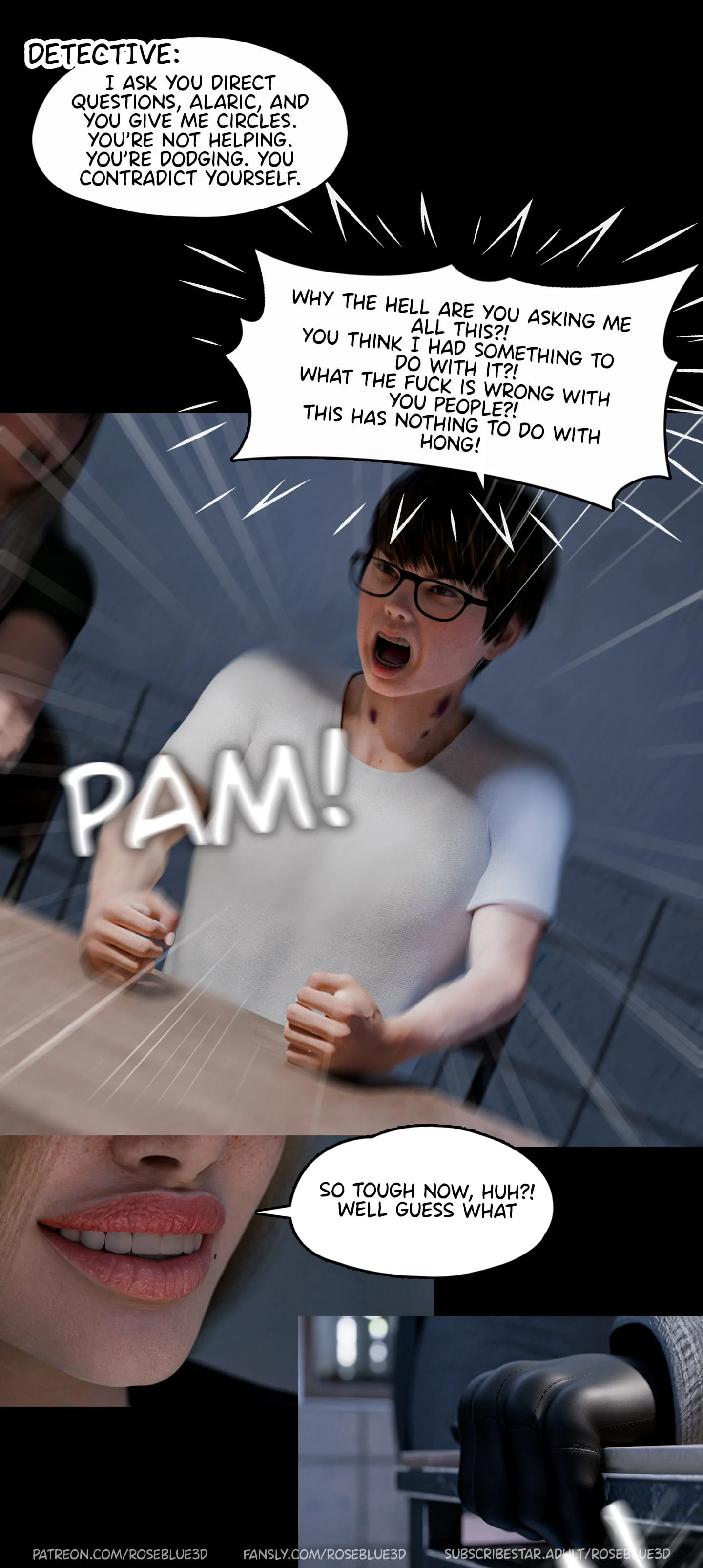 My Neighbor’s Widow [Rose Blue 3D] - Chapter 44 — Page 78