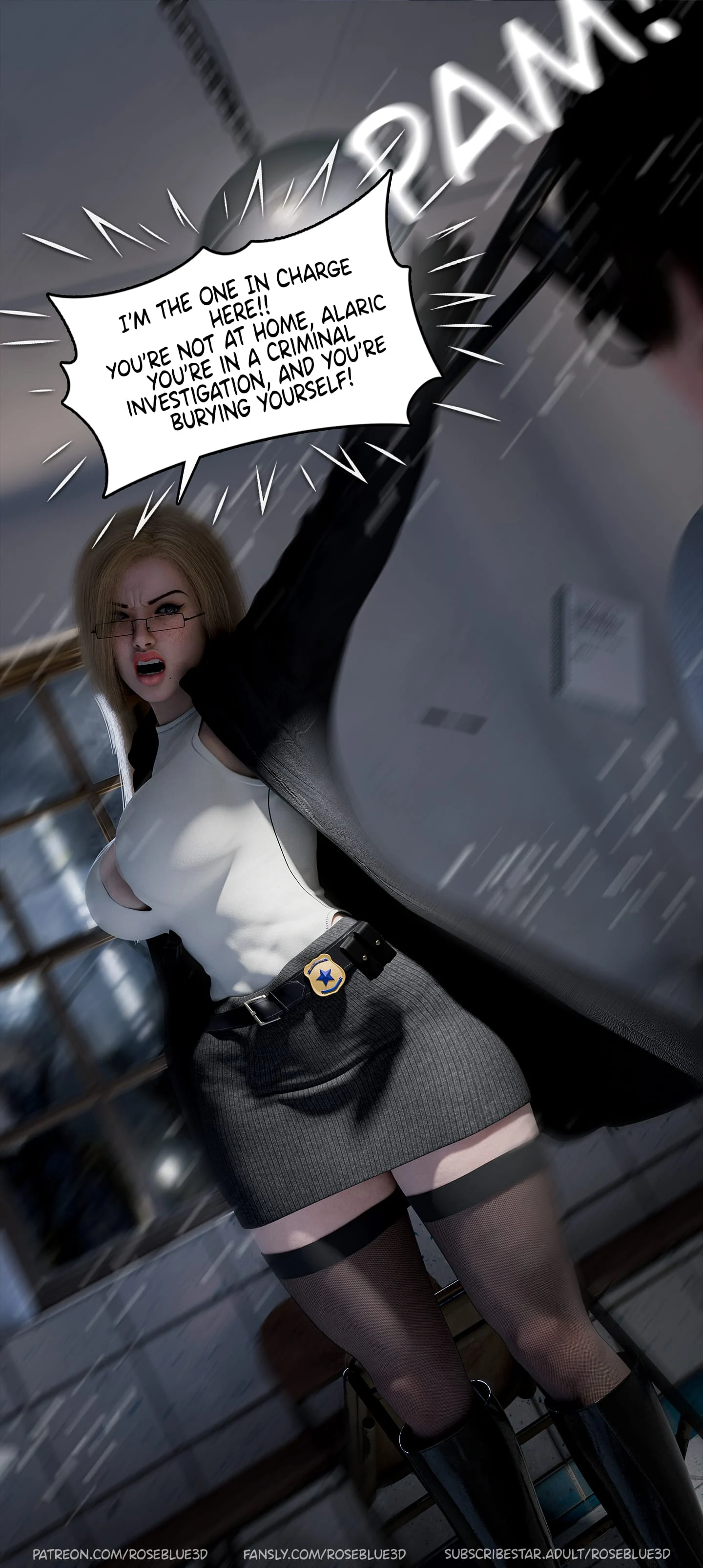 My Neighbor’s Widow [Rose Blue 3D] - Chapter 44 — Page 79