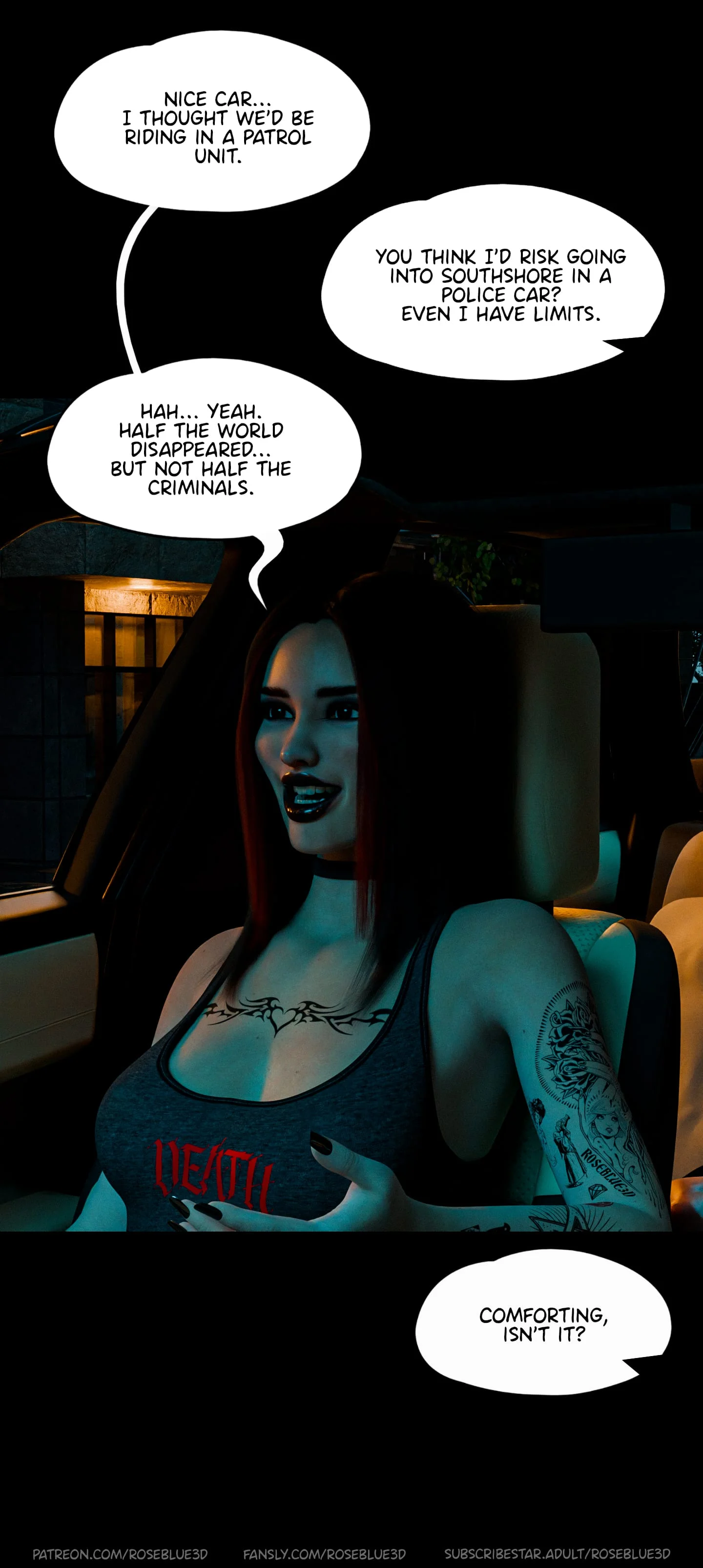 My Neighbor’s Widow [Rose Blue 3D] - Chapter 44 — Page 84