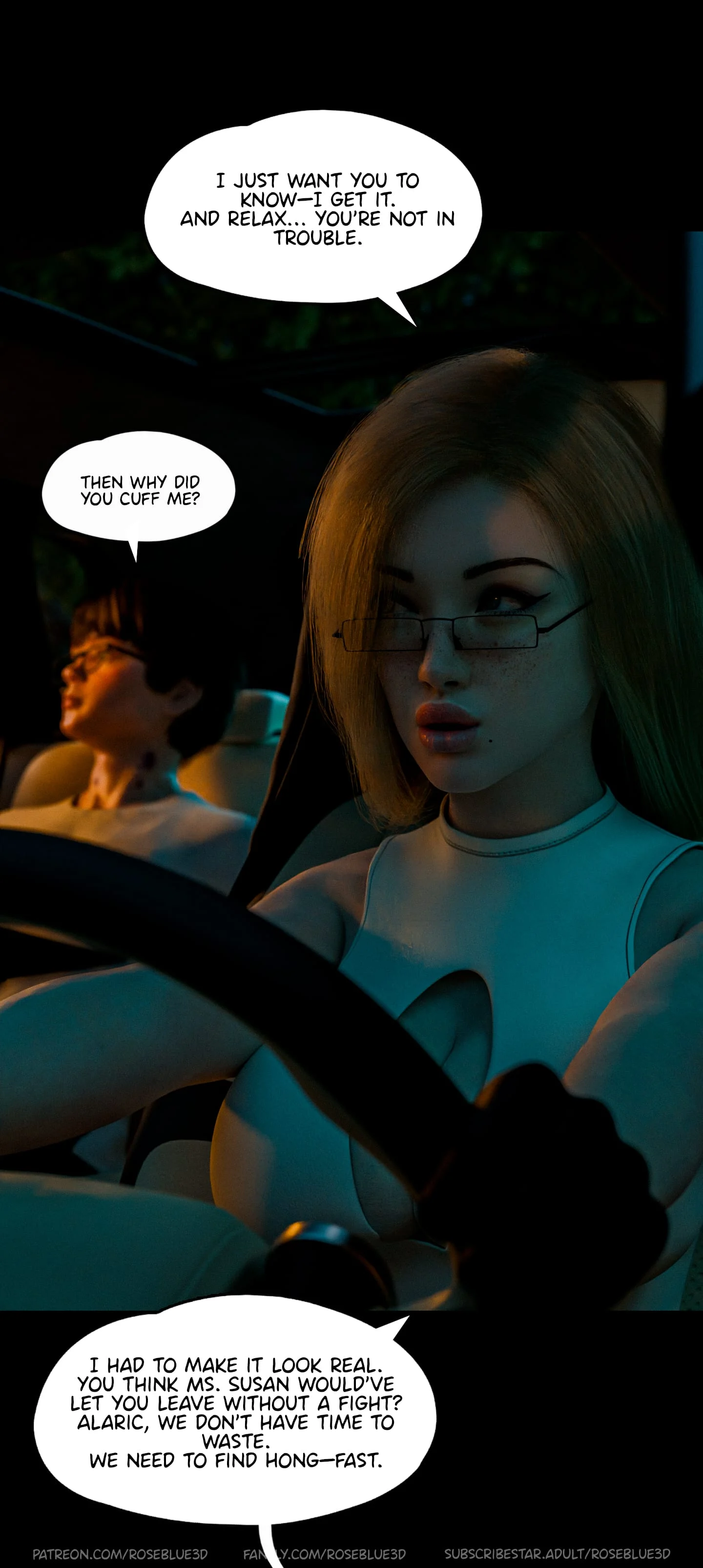 My Neighbor’s Widow [Rose Blue 3D] - Chapter 44 — Page 87