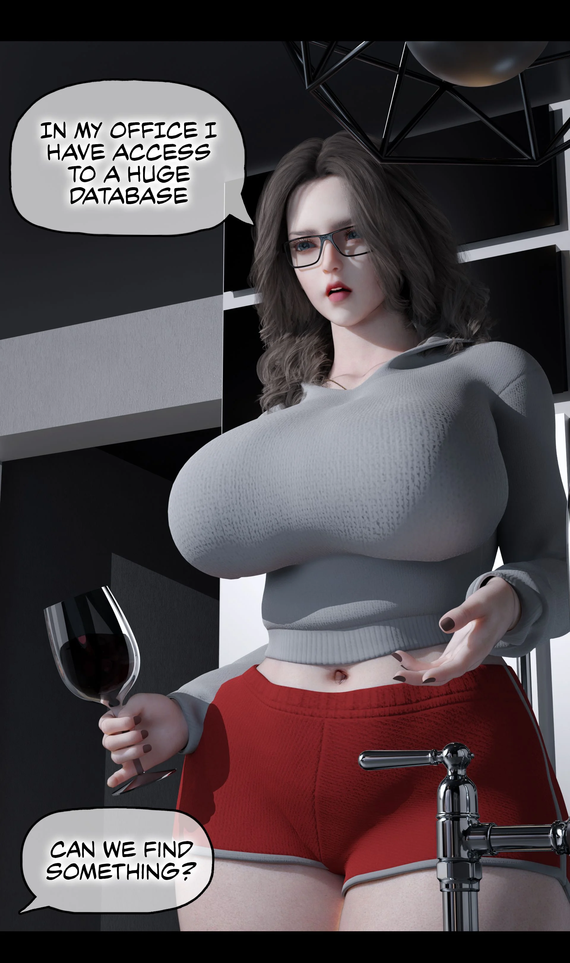 My Neighbor’s Widow [Rose Blue 3D] - Chapter 2 — Page 34