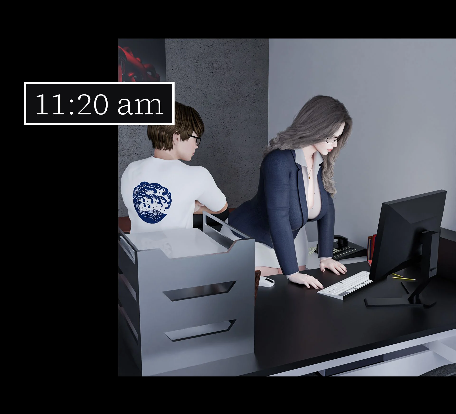 My Neighbor’s Widow [Rose Blue 3D] - Chapter 2 — Page 85