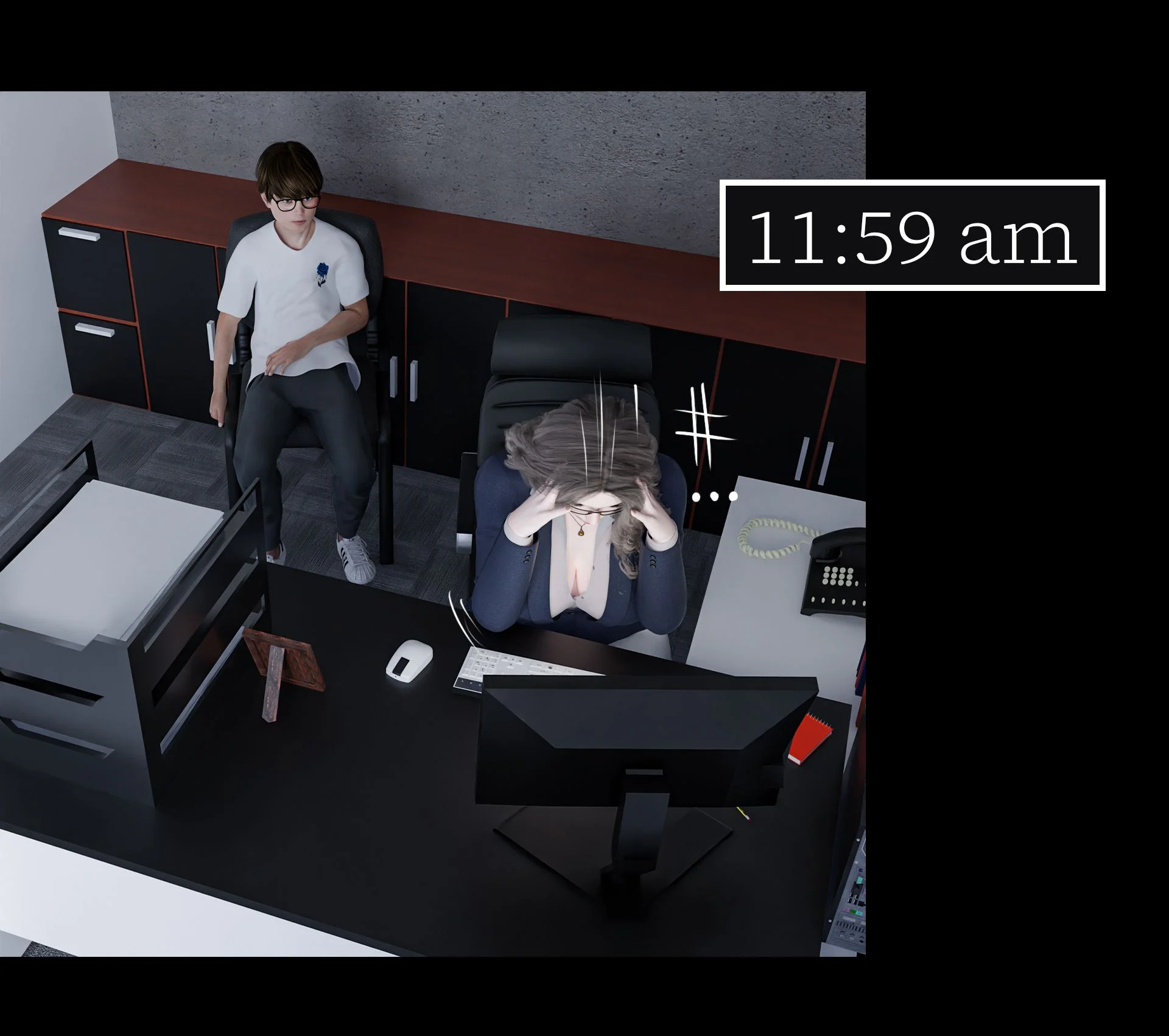 My Neighbor’s Widow [Rose Blue 3D] - Chapter 2 — Page 86