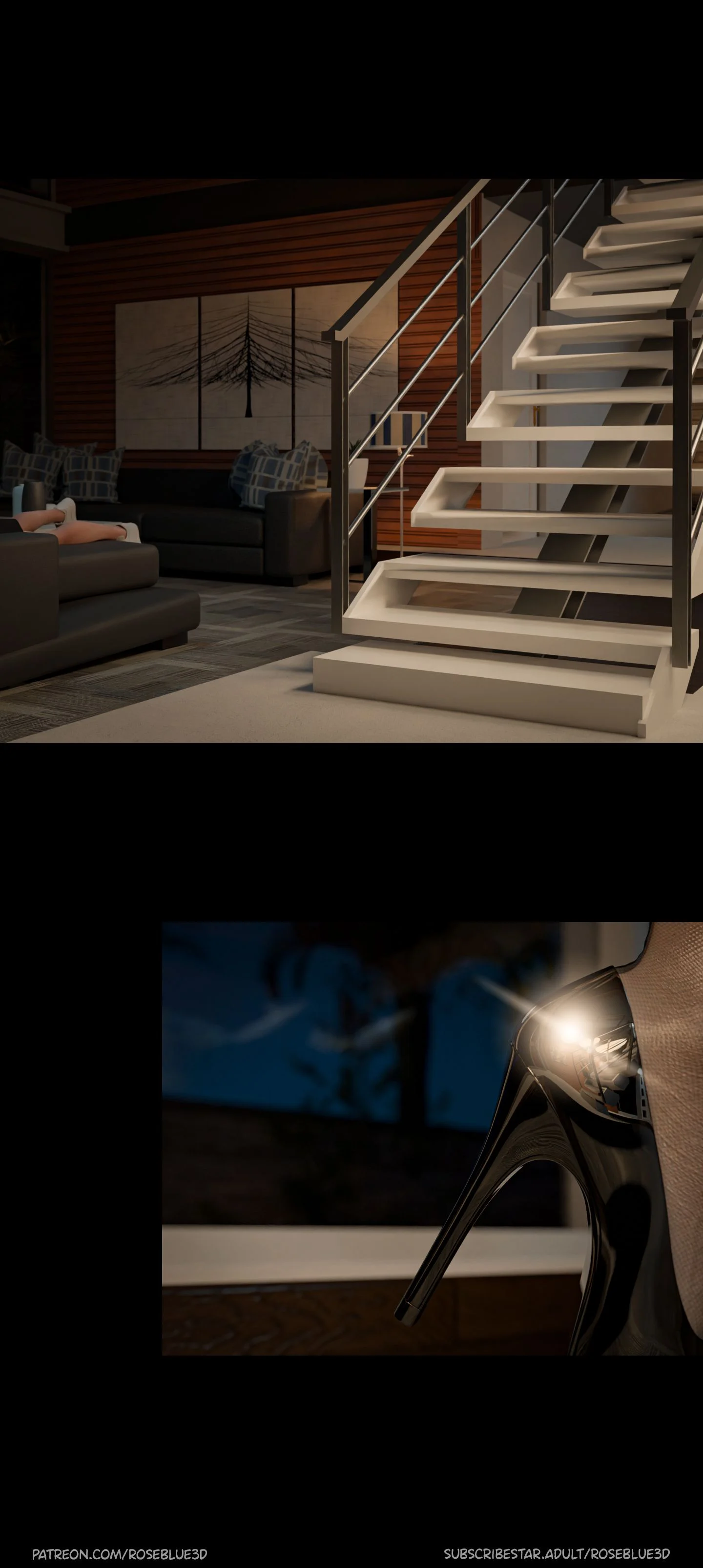 My Neighbor’s Widow [Rose Blue 3D] - Chapter 27 — Page 27