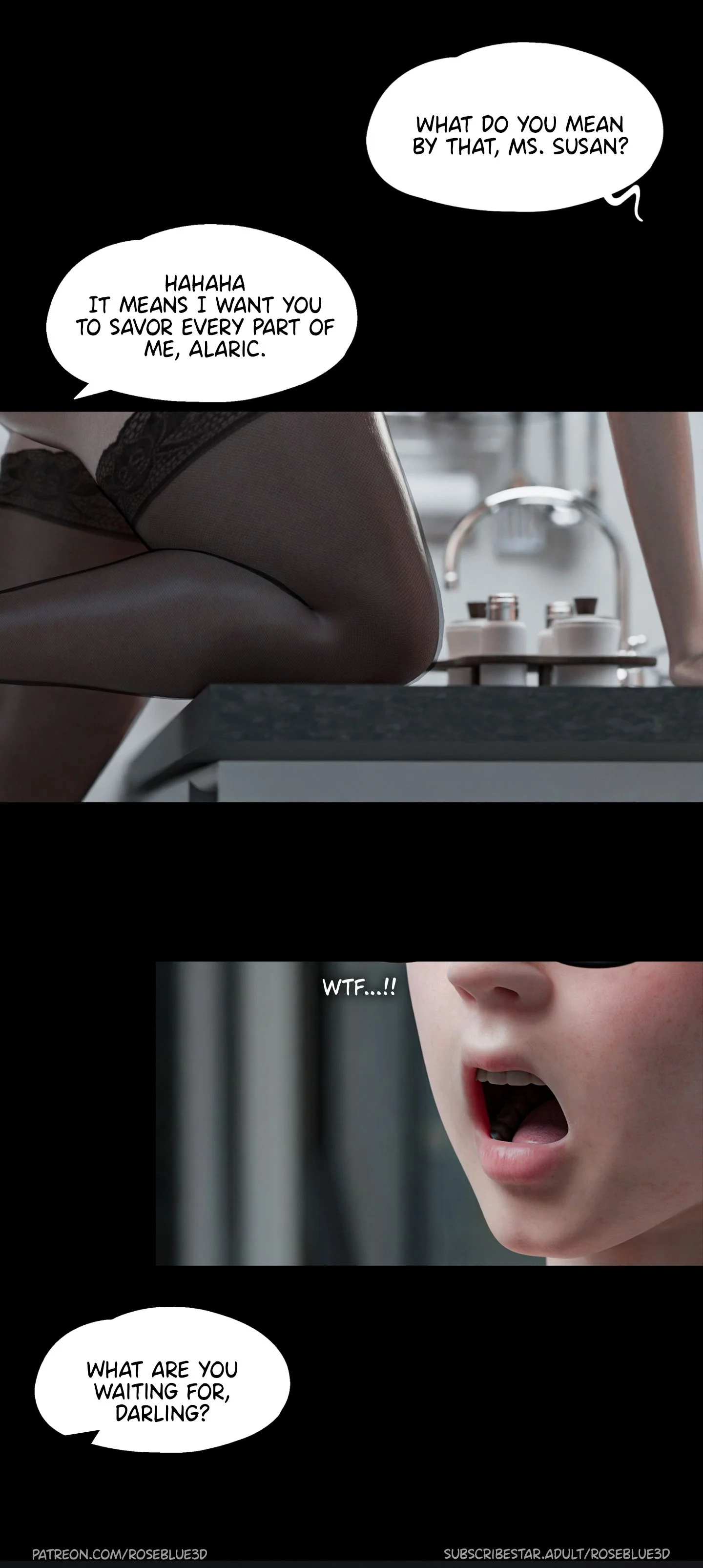 My Neighbor’s Widow [Rose Blue 3D] - Chapter 27 — Page 50