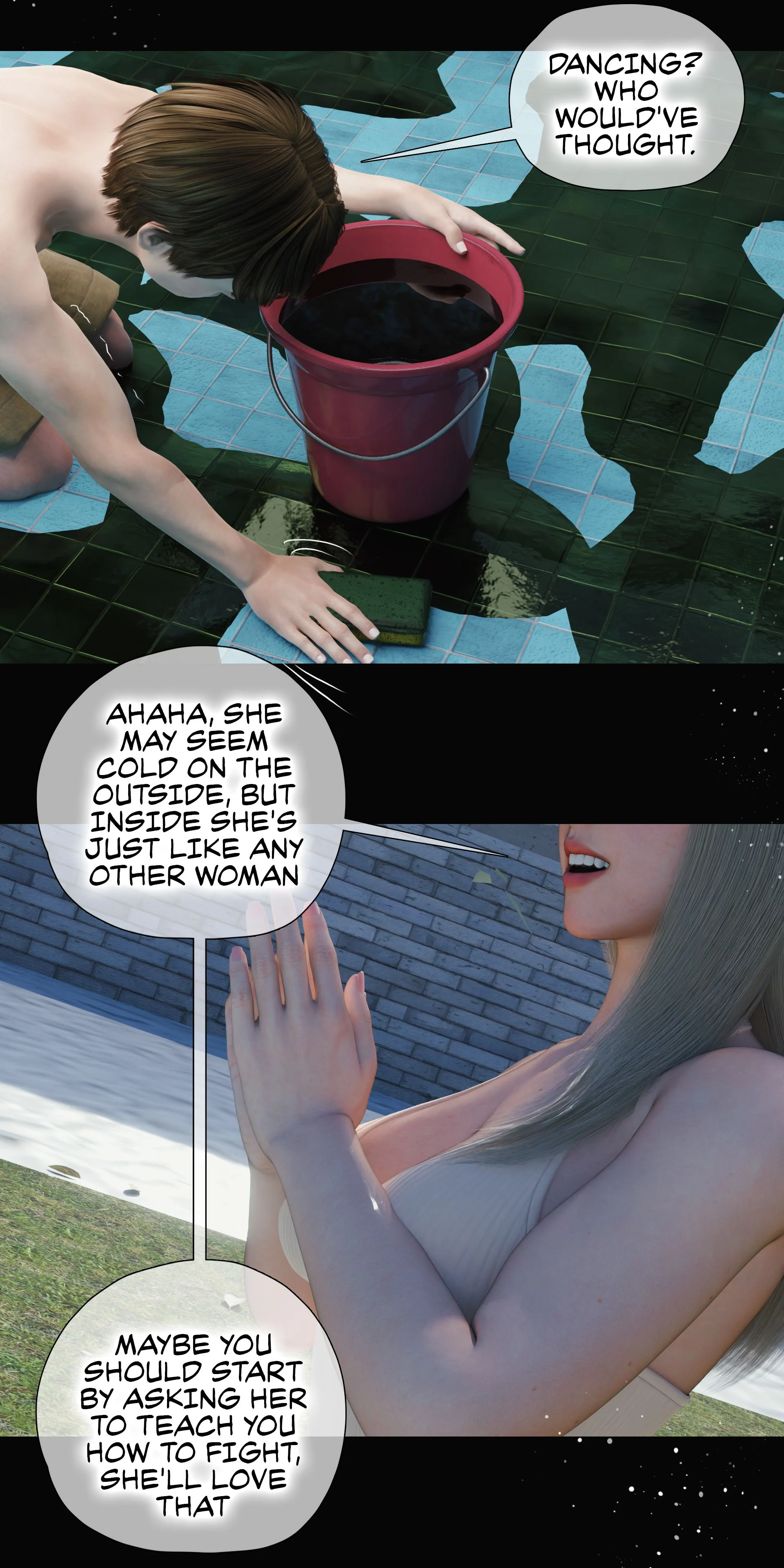 My Neighbor’s Widow [Rose Blue 3D] - Chapter 4 — Page 30