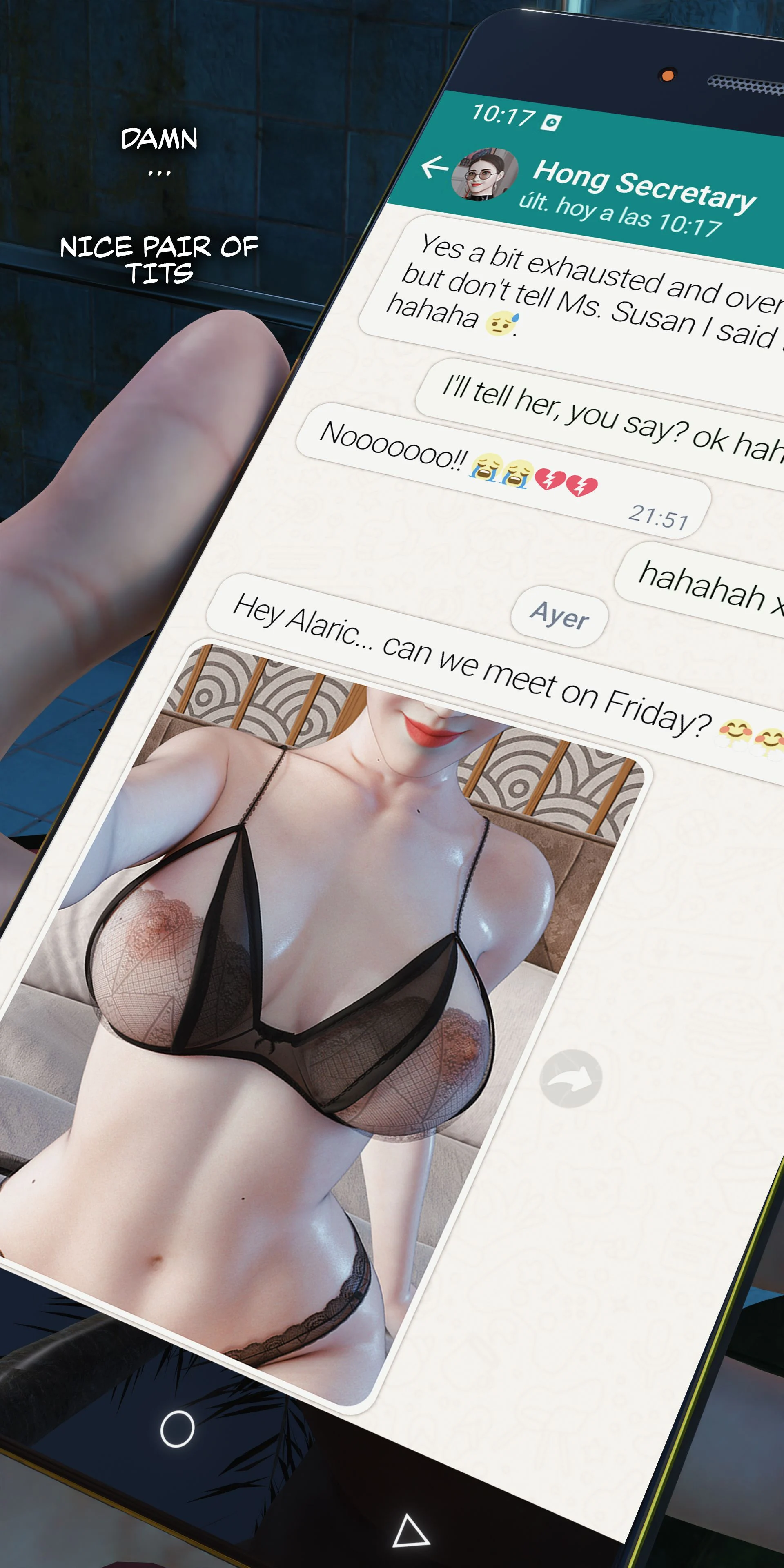 My Neighbor’s Widow [Rose Blue 3D] - Chapter 4 — Page 35