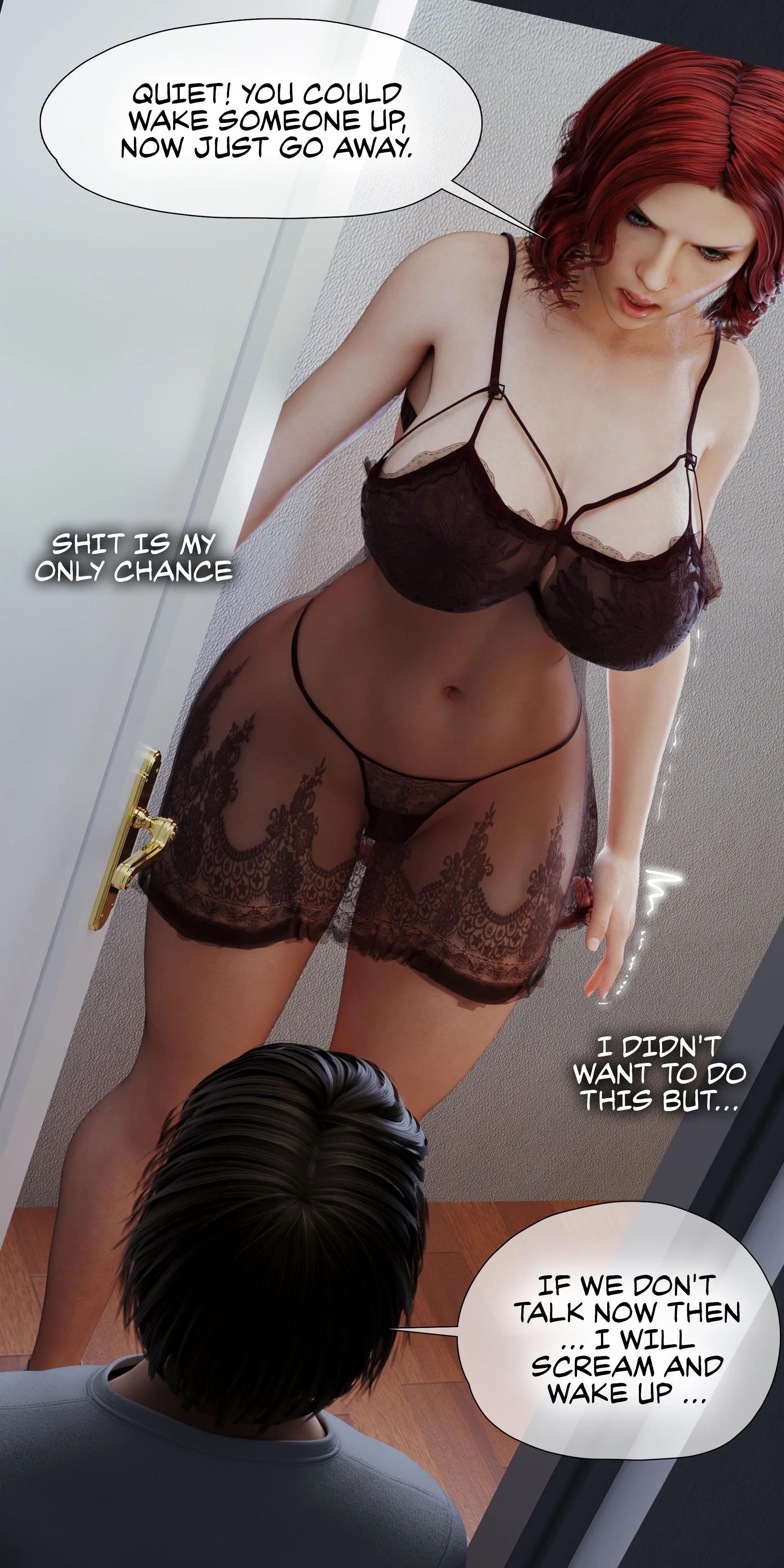 My Neighbor’s Widow [Rose Blue 3D] - Chapter 4 — Page 45