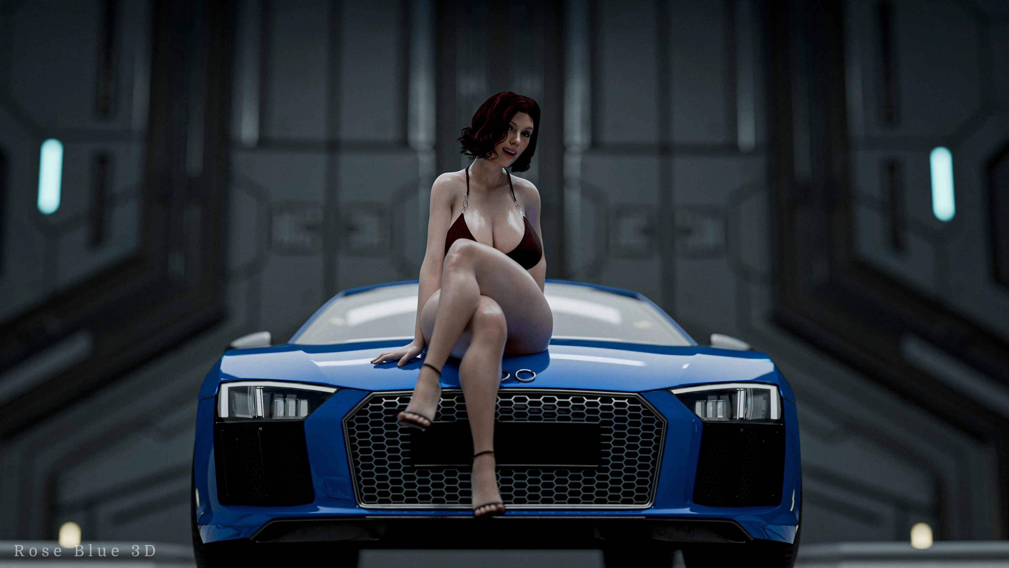 My Neighbor’s Widow [Rose Blue 3D] - Chapter 39.5 — Page 6