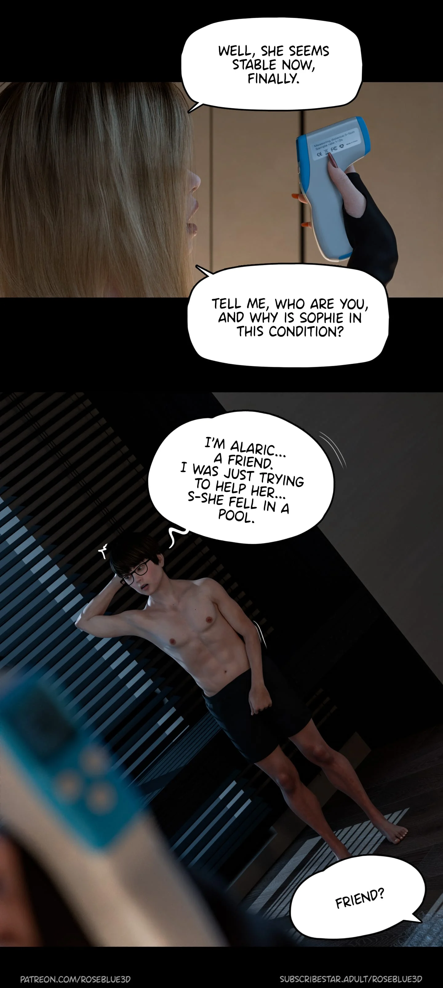My Neighbor’s Widow [Rose Blue 3D] - Chapter 32 — Page 35