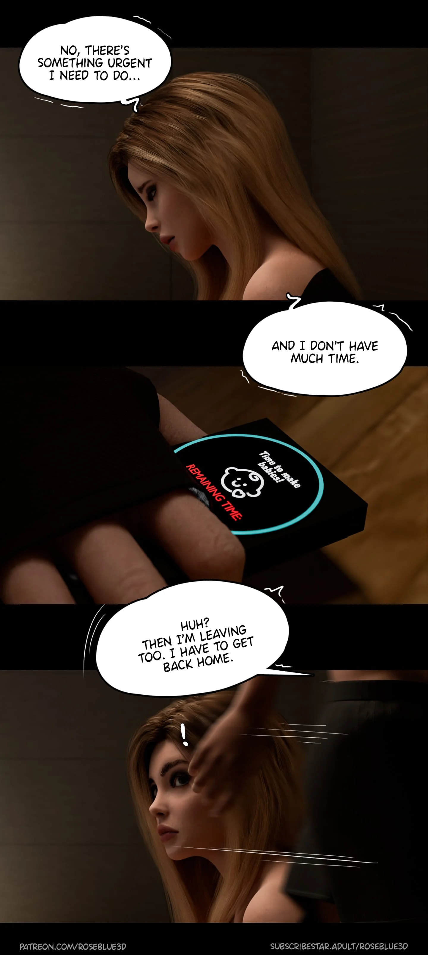 My Neighbor’s Widow [Rose Blue 3D] - Chapter 32 — Page 46