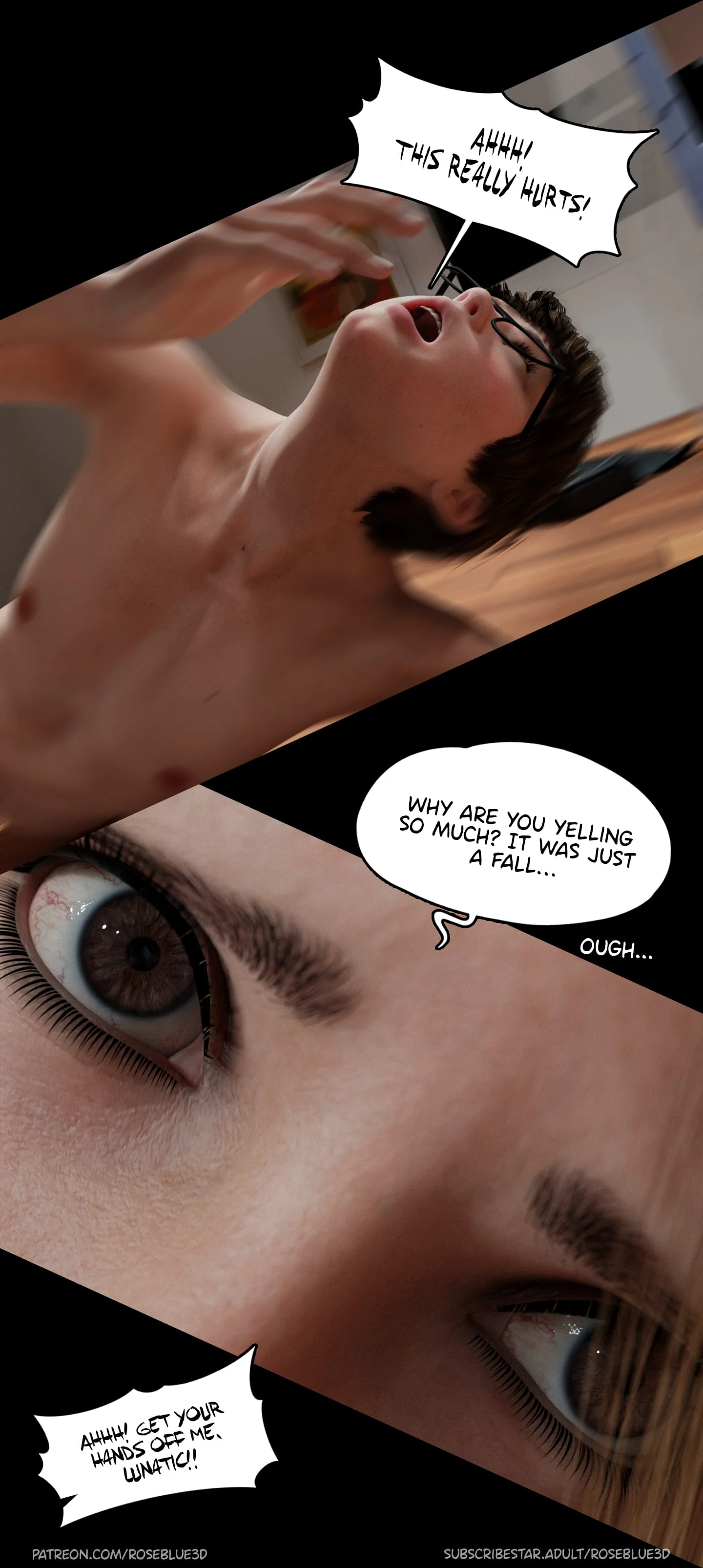 My Neighbor’s Widow [Rose Blue 3D] - Chapter 32 — Page 54