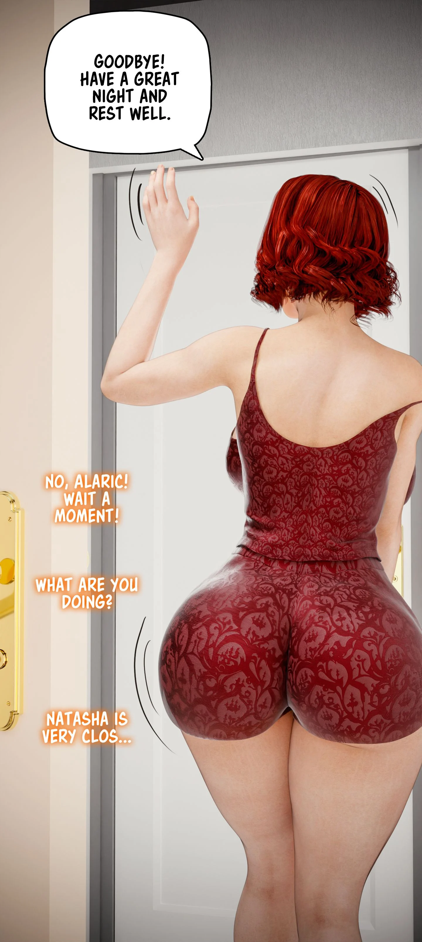 My Neighbor’s Widow [Rose Blue 3D] - Chapter 10 — Page 44