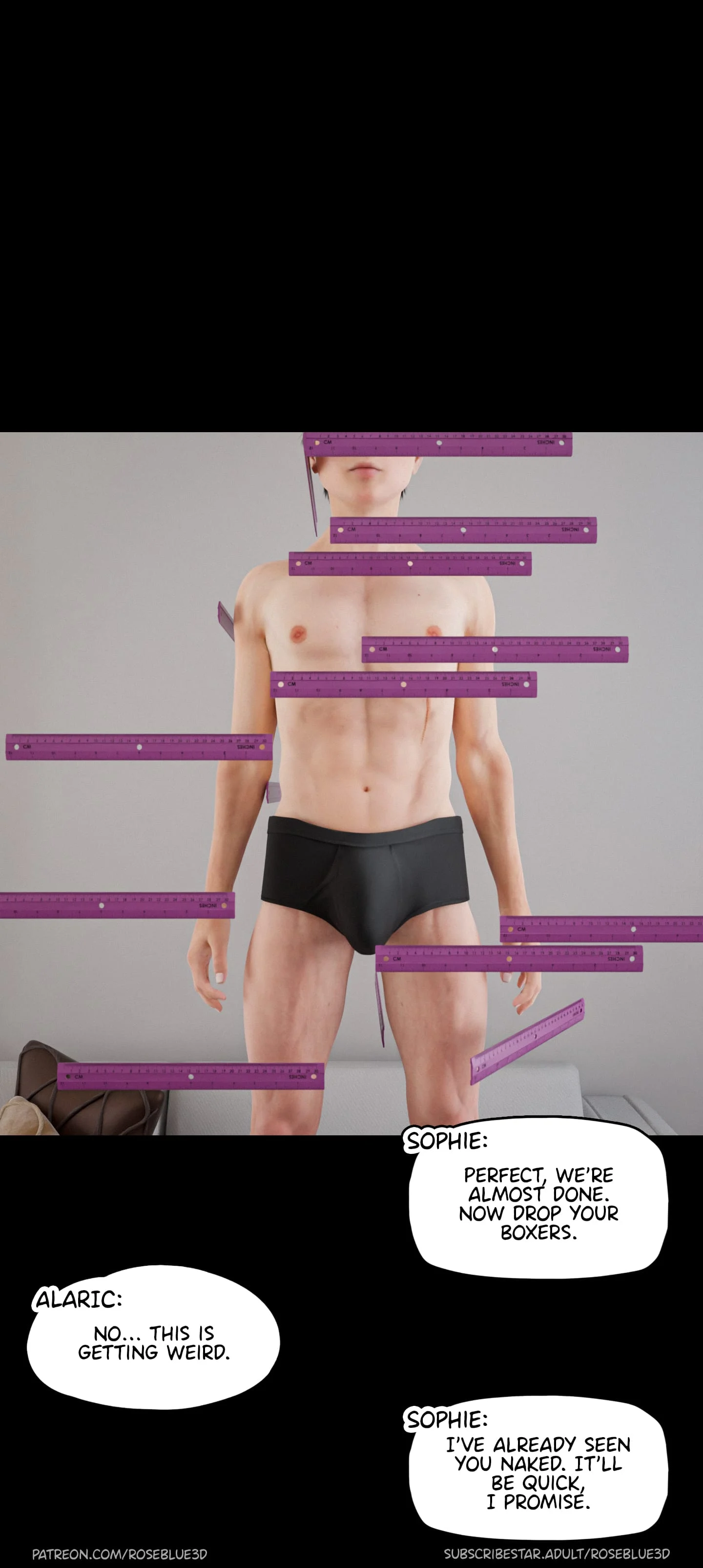 My Neighbor’s Widow [Rose Blue 3D] - Chapter 41 — Page 11