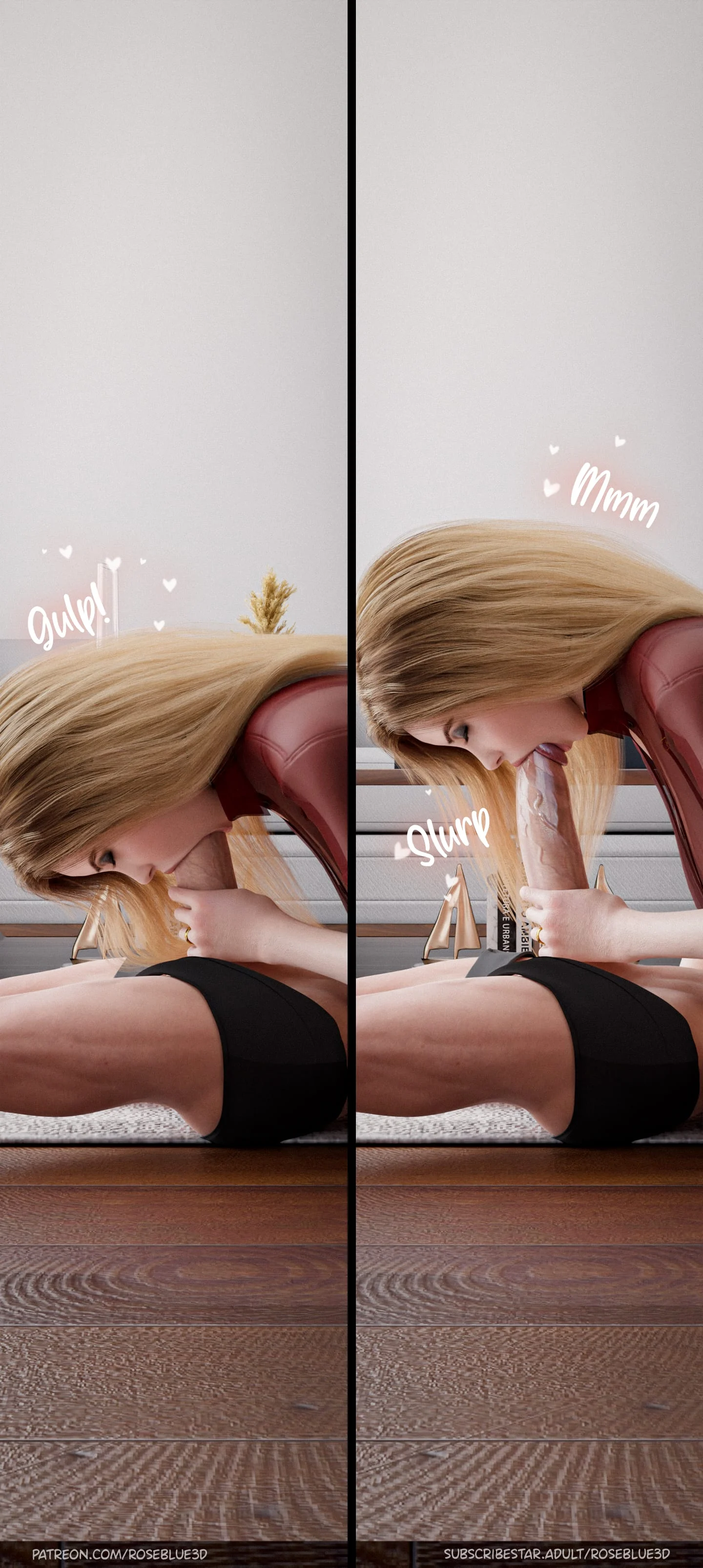 My Neighbor’s Widow [Rose Blue 3D] - Chapter 41 — Page 63