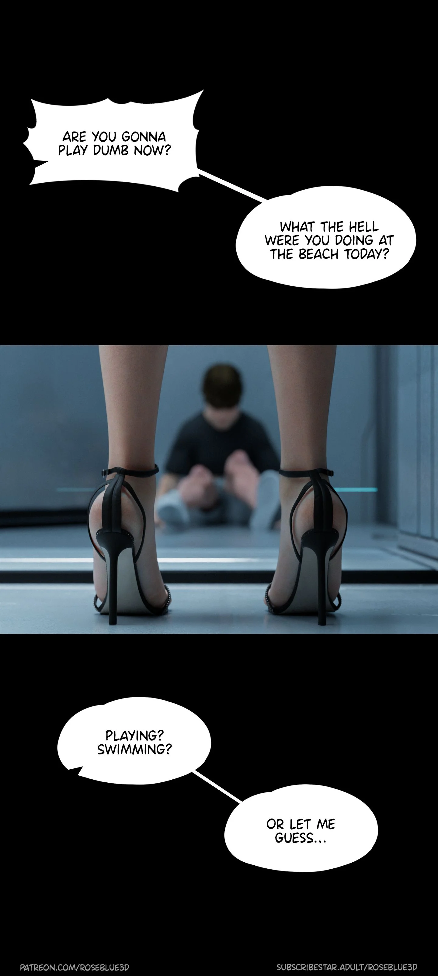 My Neighbor’s Widow [Rose Blue 3D] - Chapter 23 — Page 25