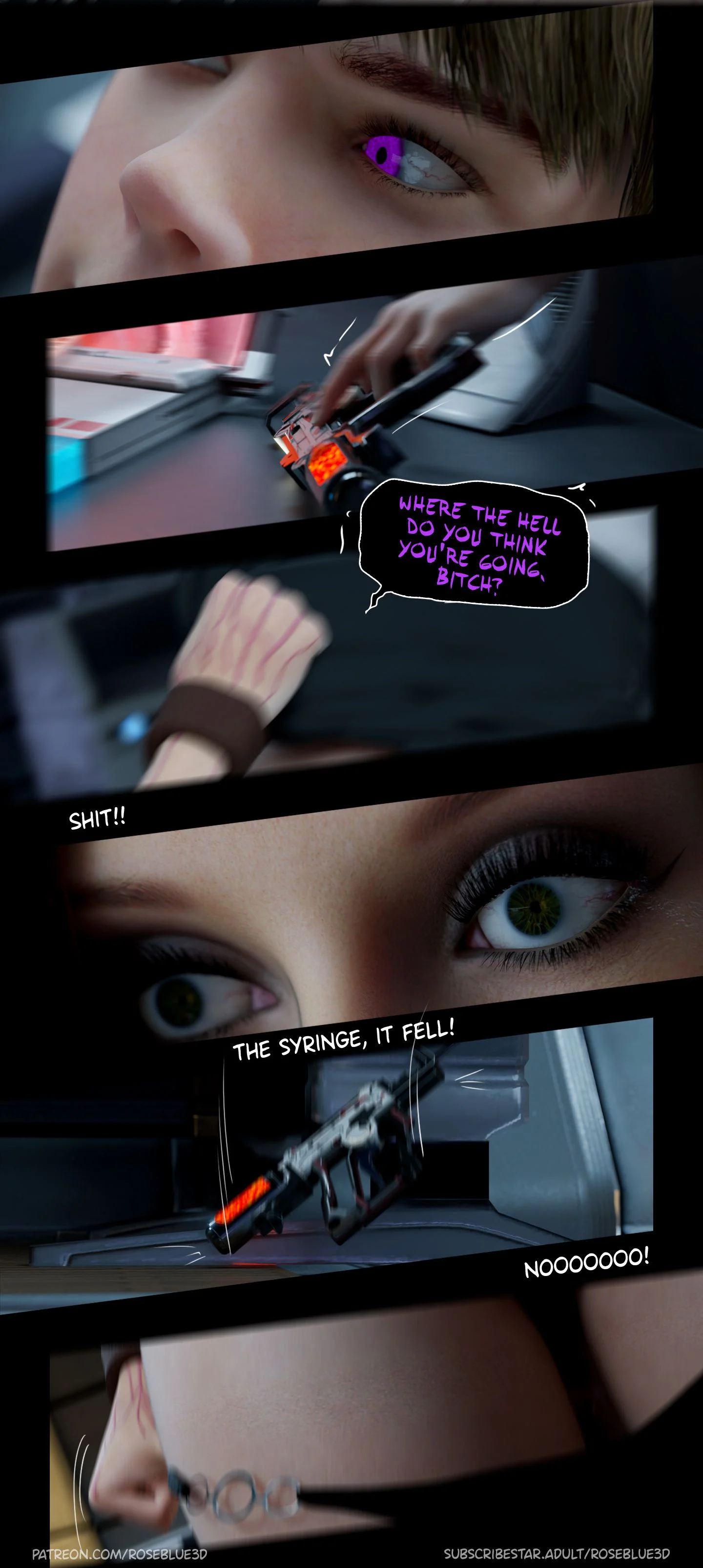 My Neighbor’s Widow [Rose Blue 3D] - Chapter 23 — Page 89