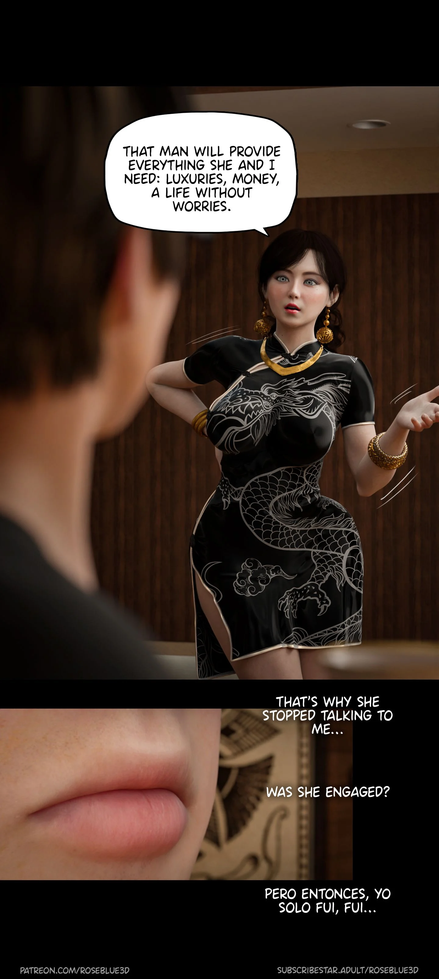 My Neighbor’s Widow [Rose Blue 3D] - Chapter 26 — Page 44