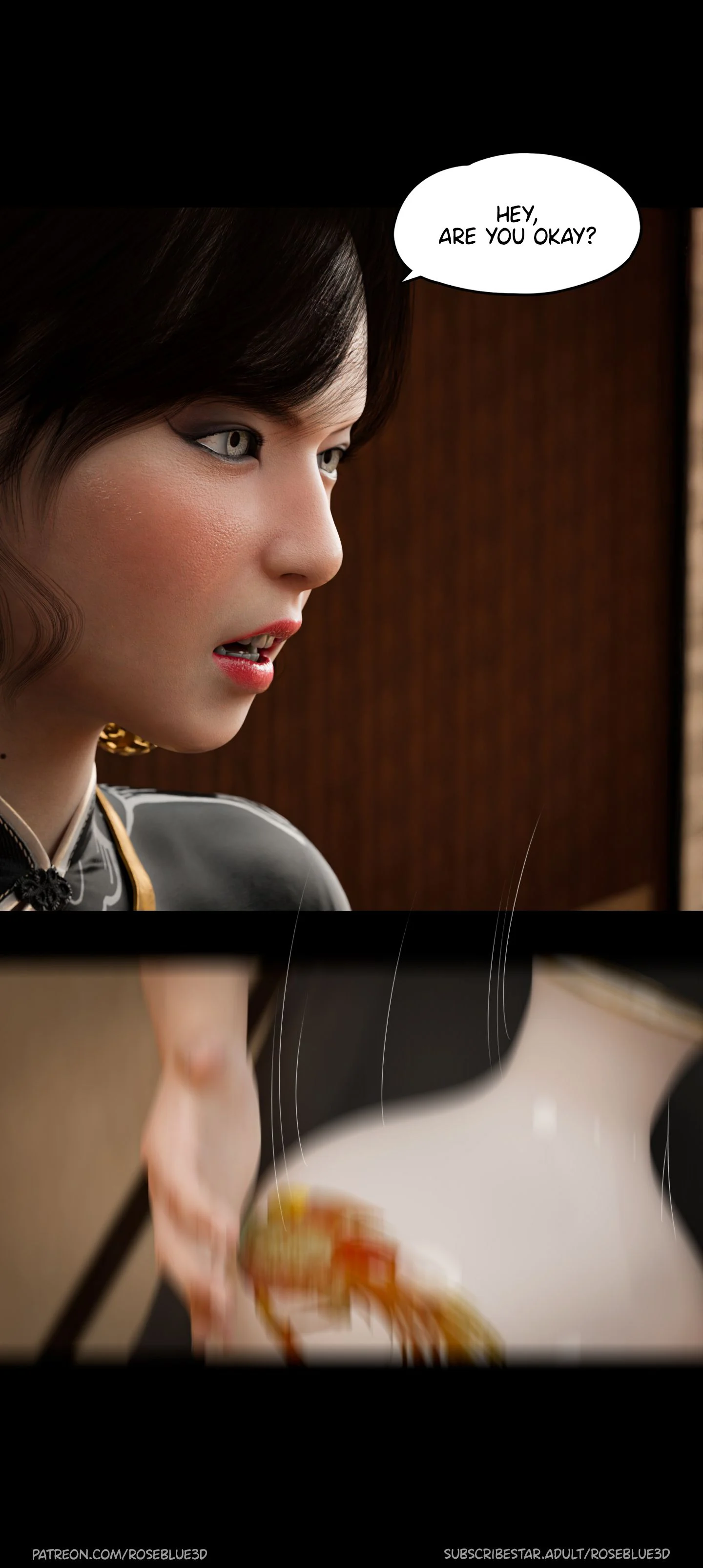 My Neighbor’s Widow [Rose Blue 3D] - Chapter 26 — Page 47