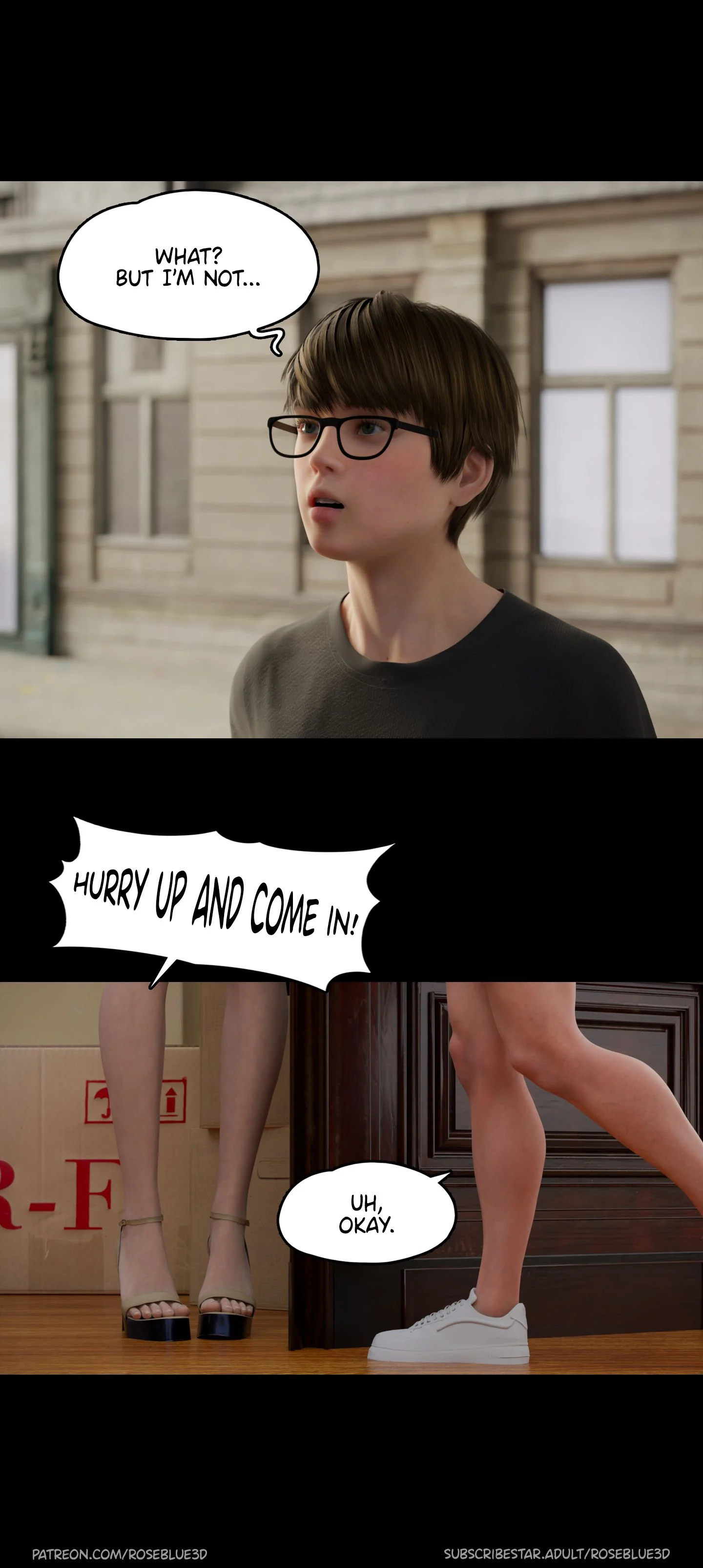 My Neighbor’s Widow [Rose Blue 3D] - Chapter 26 — Page 7