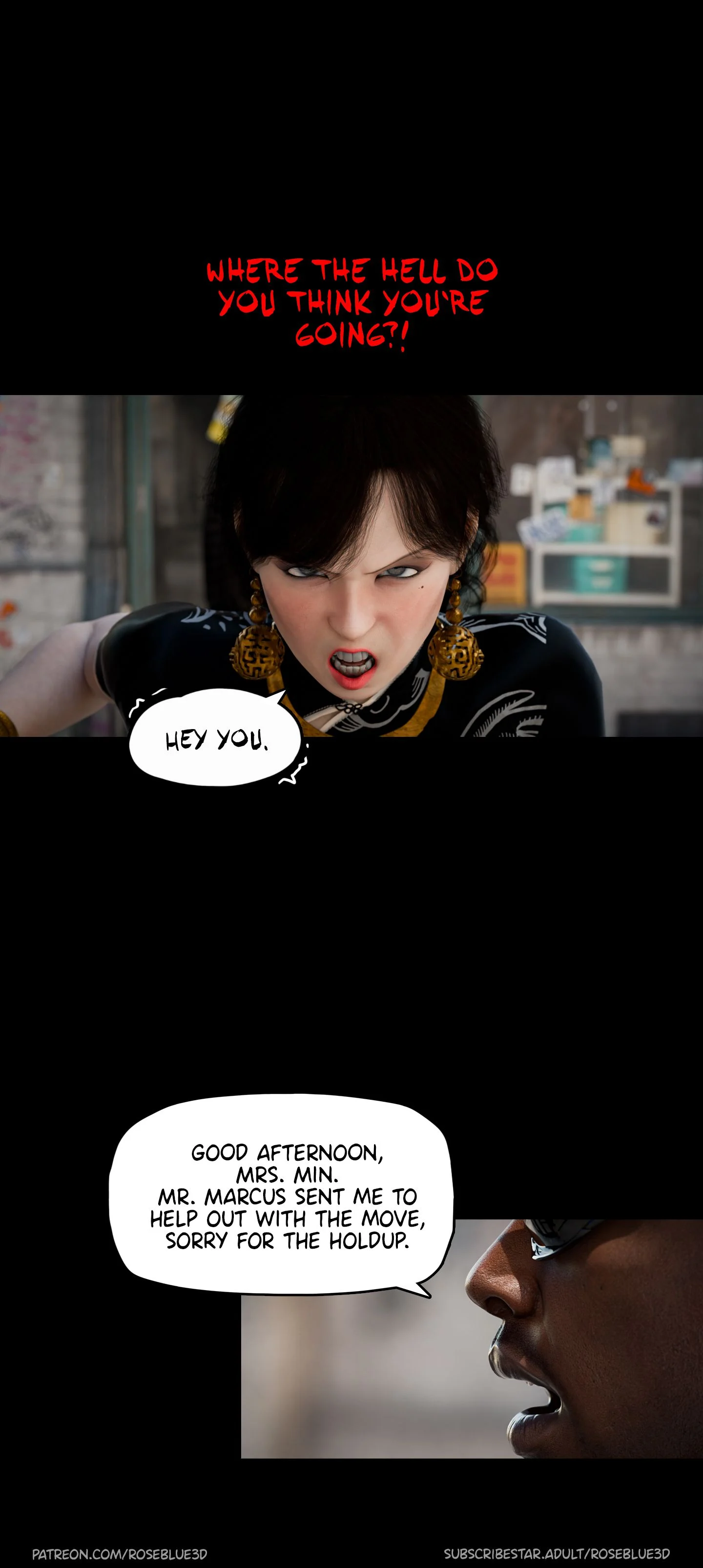 My Neighbor’s Widow [Rose Blue 3D] - Chapter 26 — Page 74