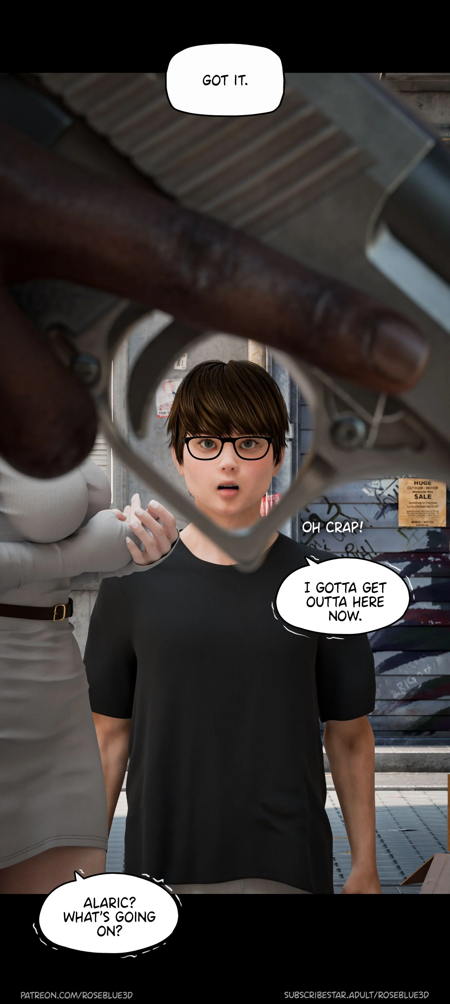 My Neighbor’s Widow [Rose Blue 3D] - Chapter 26 — Page 76