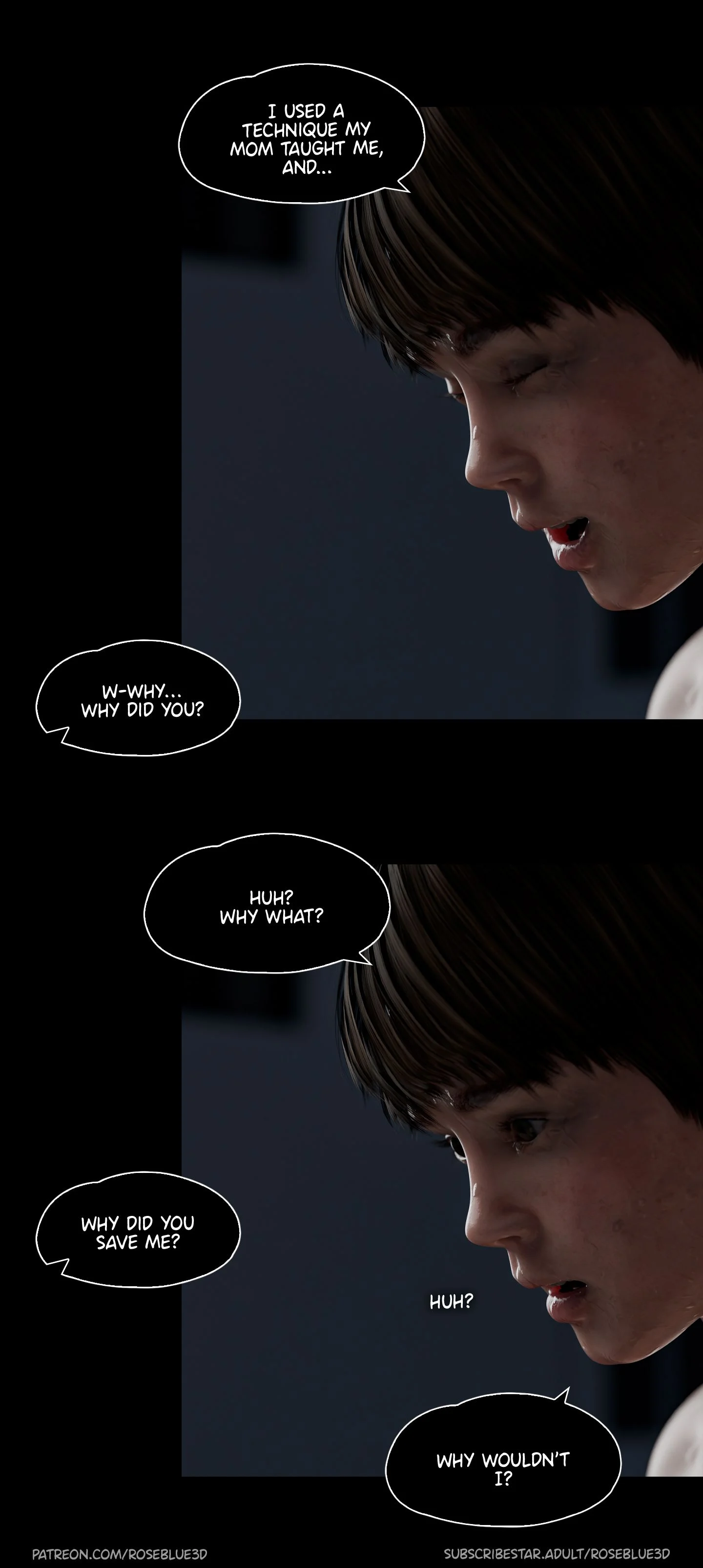 My Neighbor’s Widow [Rose Blue 3D] - Chapter 30 — Page 139