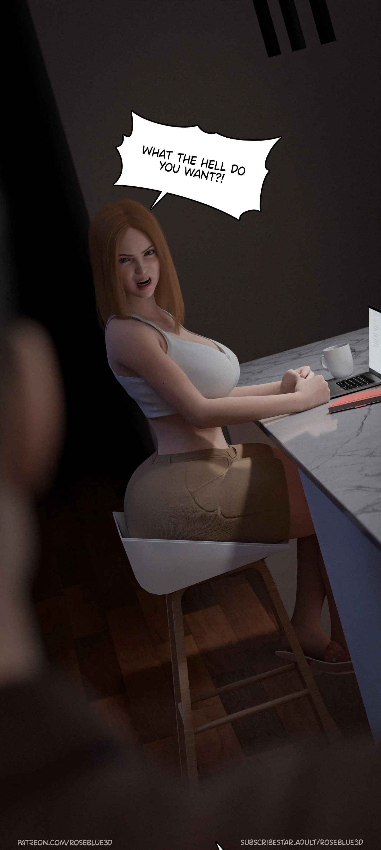 My Neighbor’s Widow [Rose Blue 3D] - Chapter 30 — Page 51