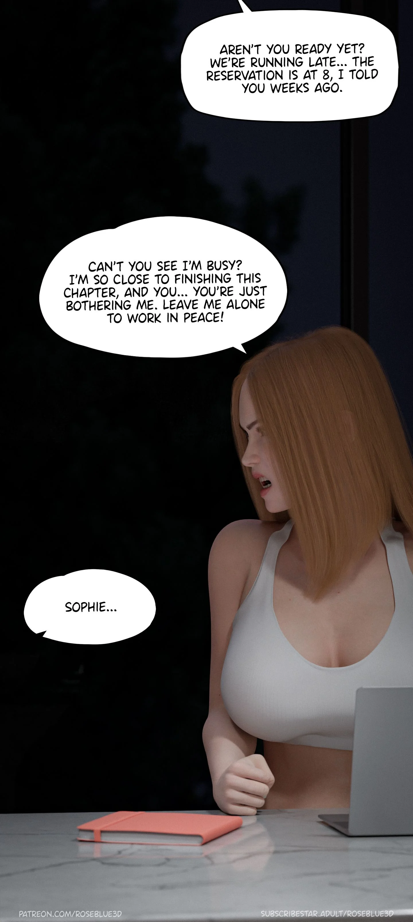 My Neighbor’s Widow [Rose Blue 3D] - Chapter 30 — Page 52