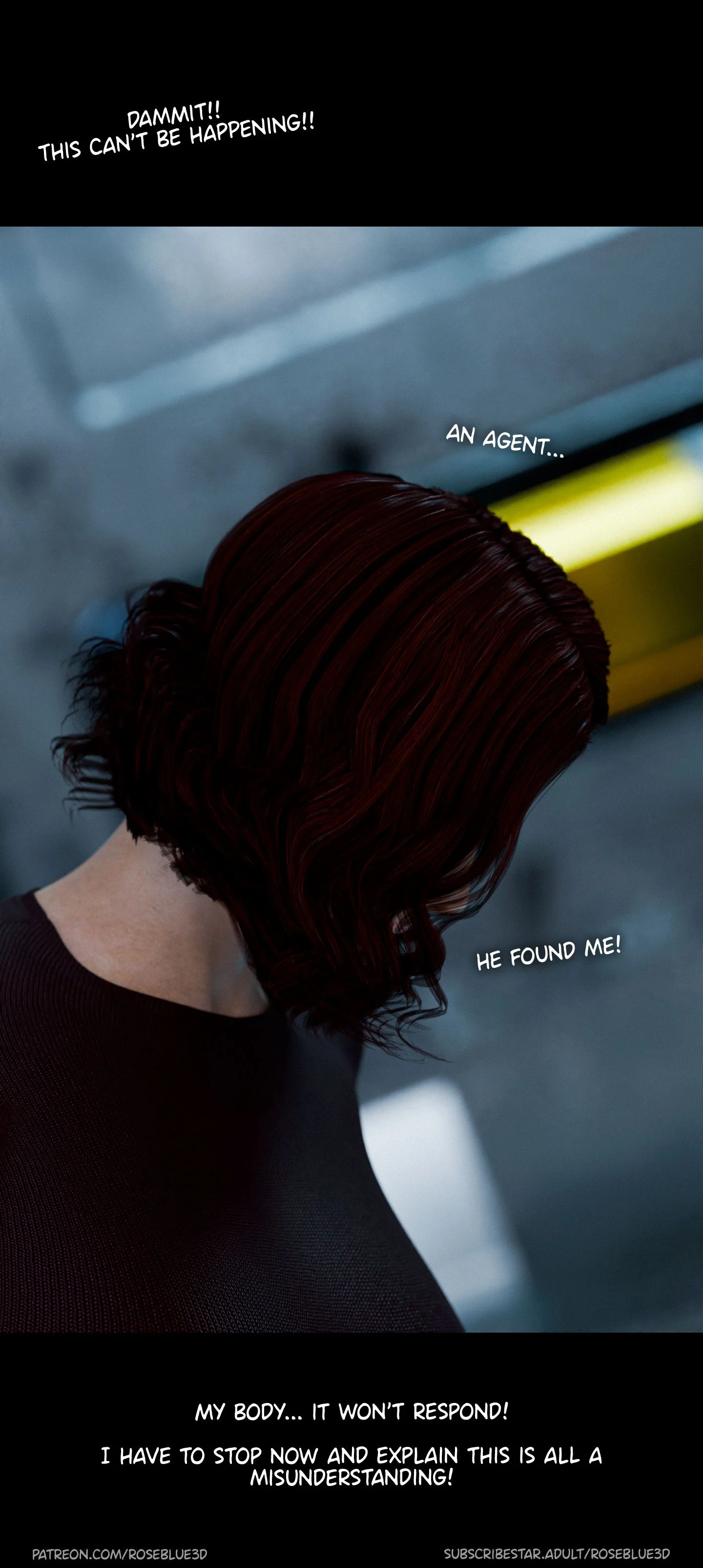 My Neighbor’s Widow [Rose Blue 3D] - Chapter 30 — Page 85