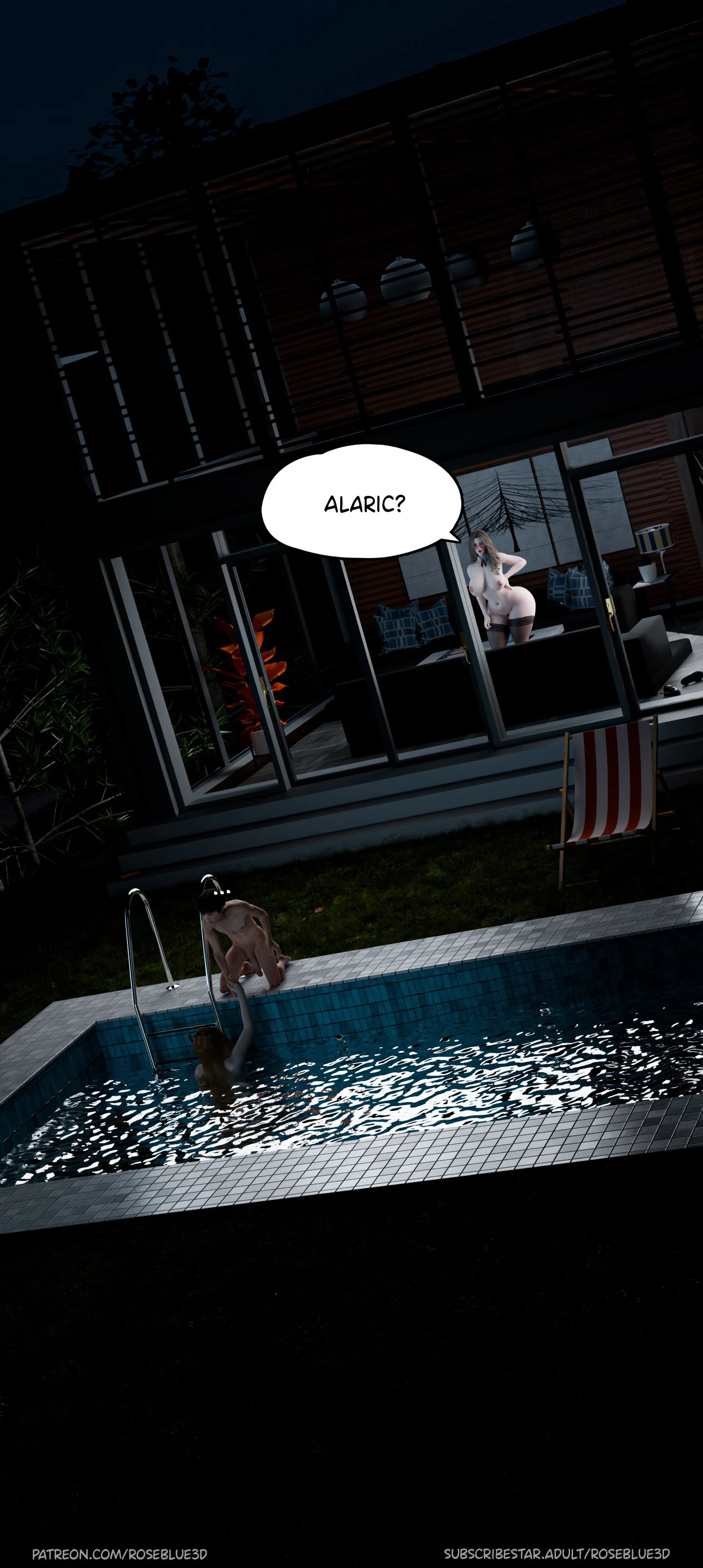 My Neighbor’s Widow [Rose Blue 3D] - Chapter 30 — Page 9