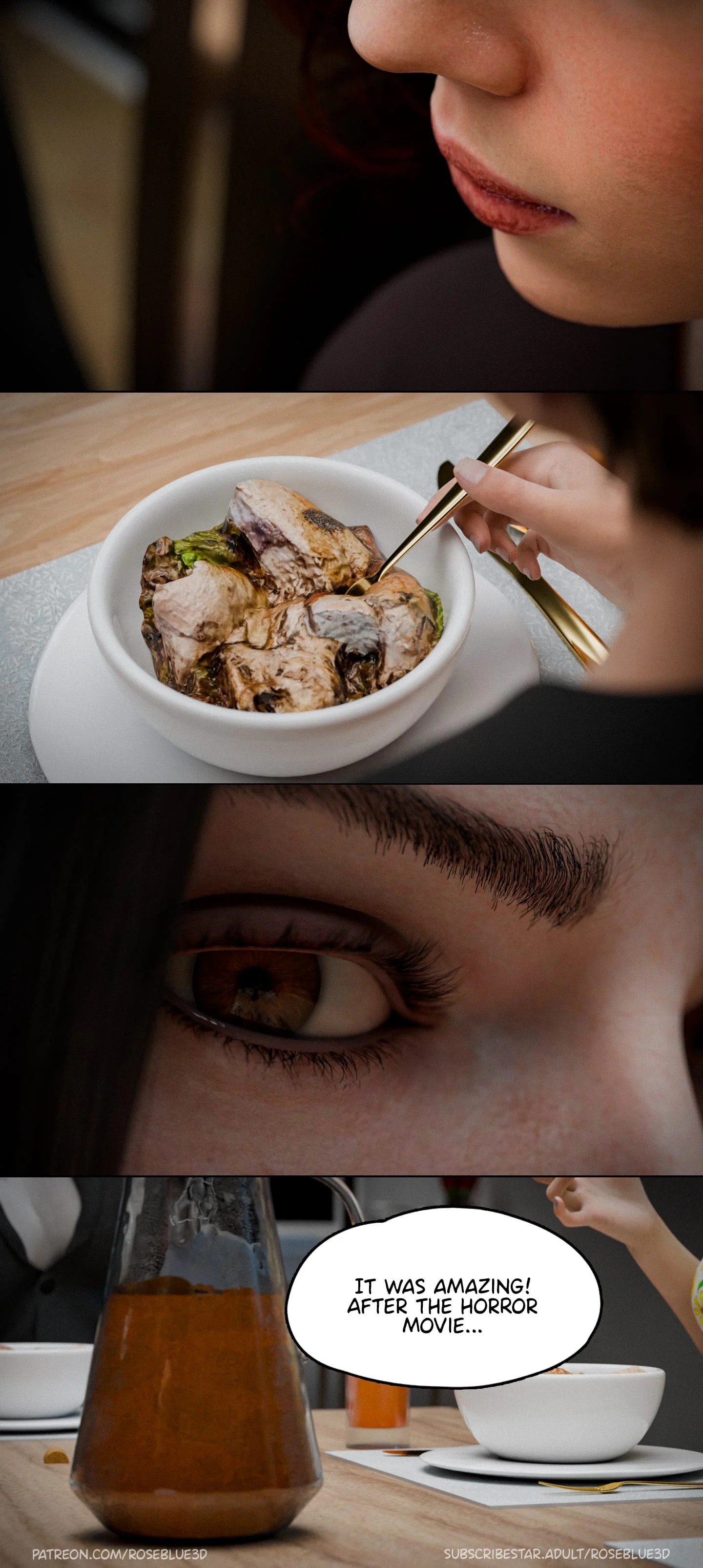 My Neighbor’s Widow [Rose Blue 3D] - Chapter 35 — Page 24