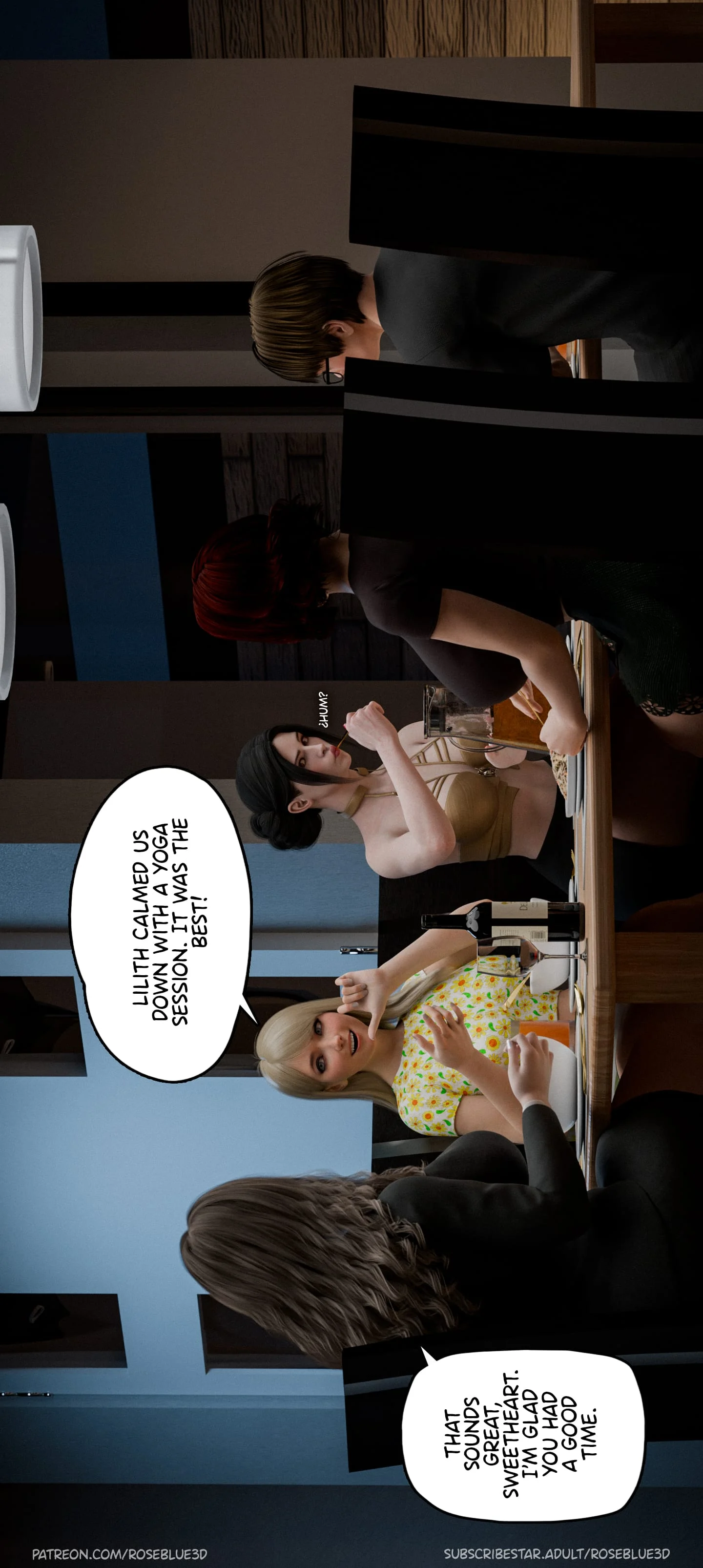 My Neighbor’s Widow [Rose Blue 3D] - Chapter 35 — Page 25