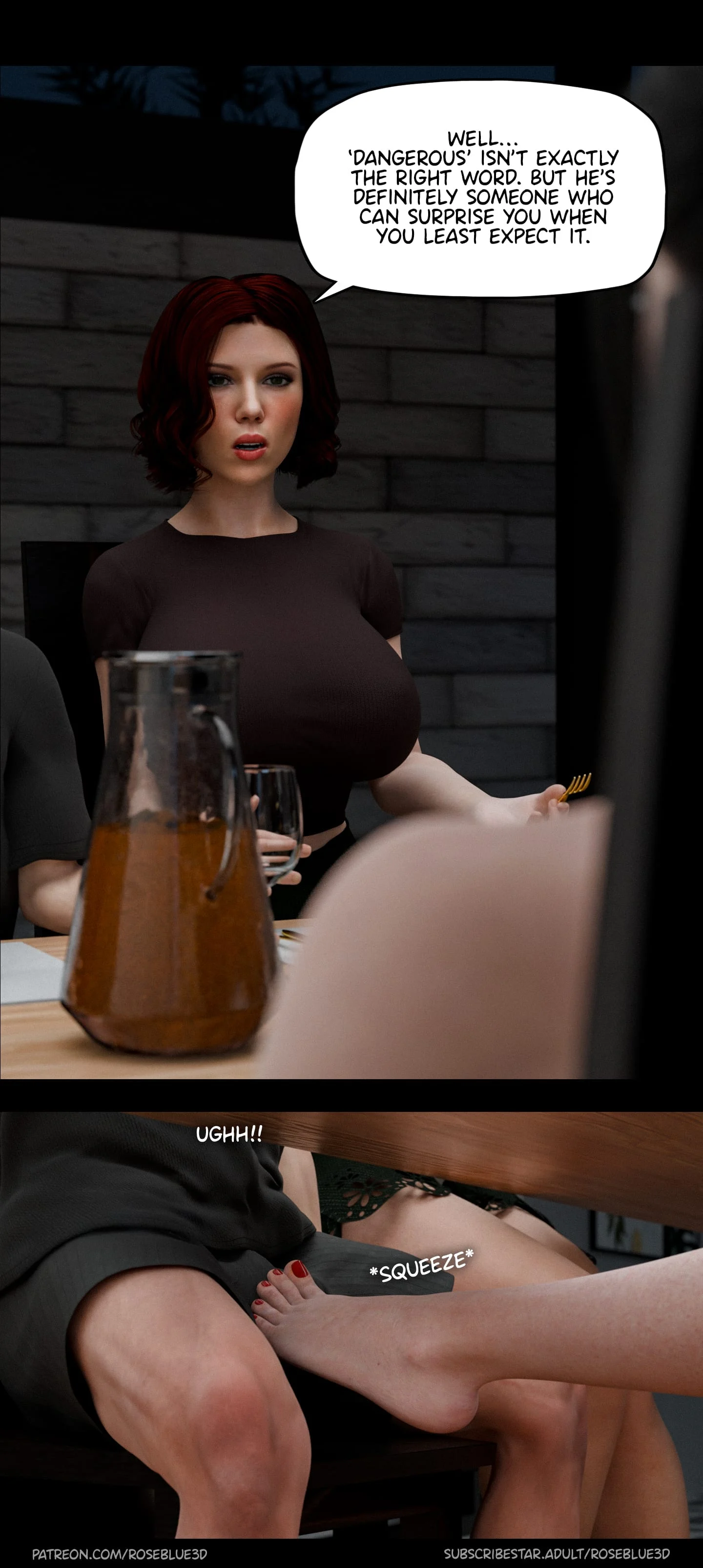 My Neighbor’s Widow [Rose Blue 3D] - Chapter 35 — Page 31