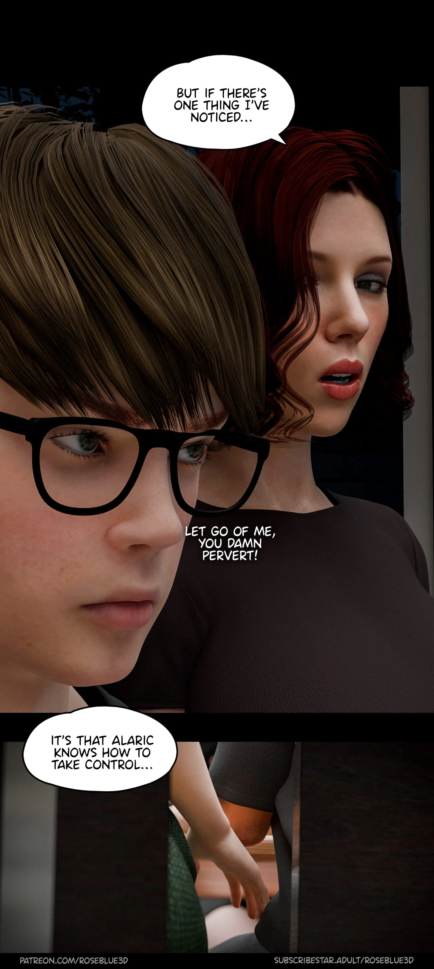 My Neighbor’s Widow [Rose Blue 3D] - Chapter 35 — Page 32