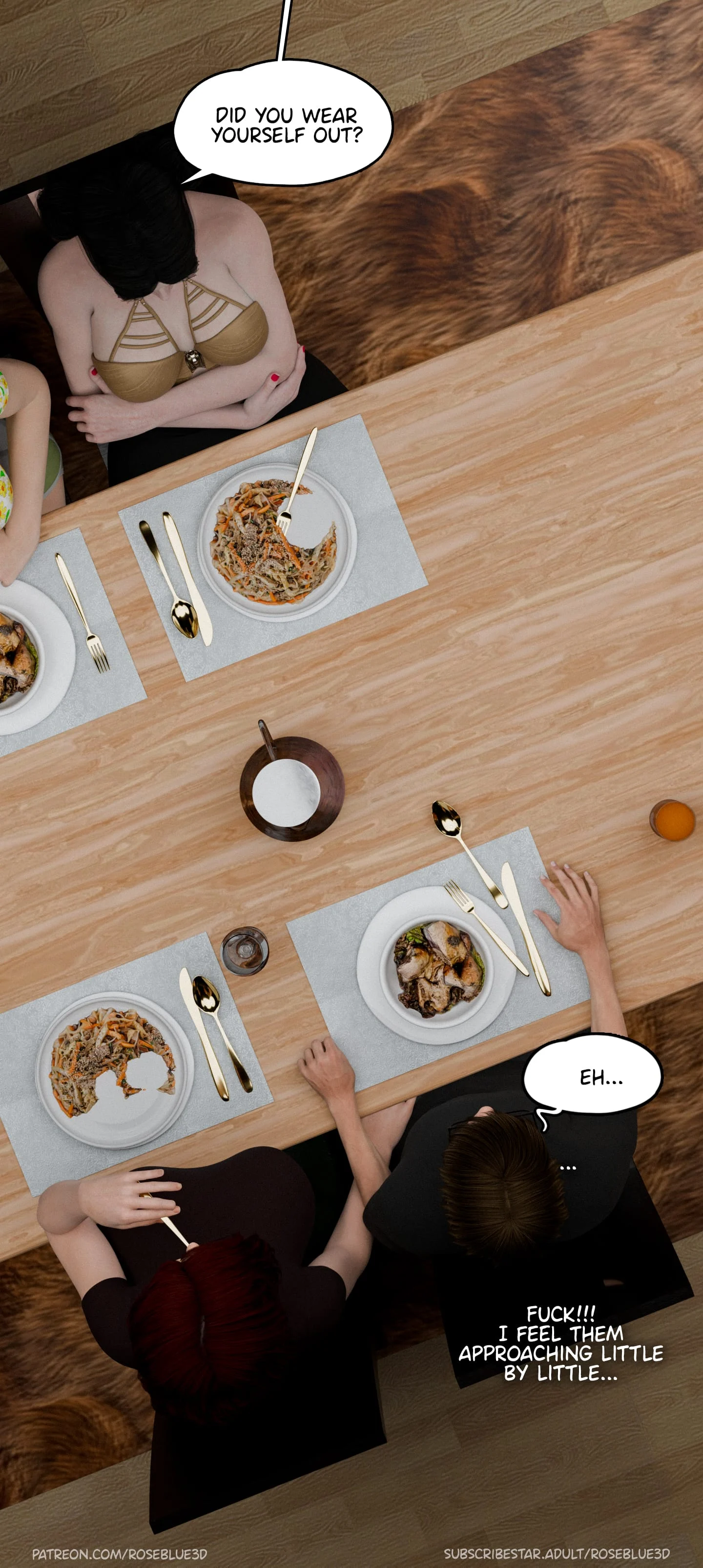 My Neighbor’s Widow [Rose Blue 3D] - Chapter 35 — Page 37