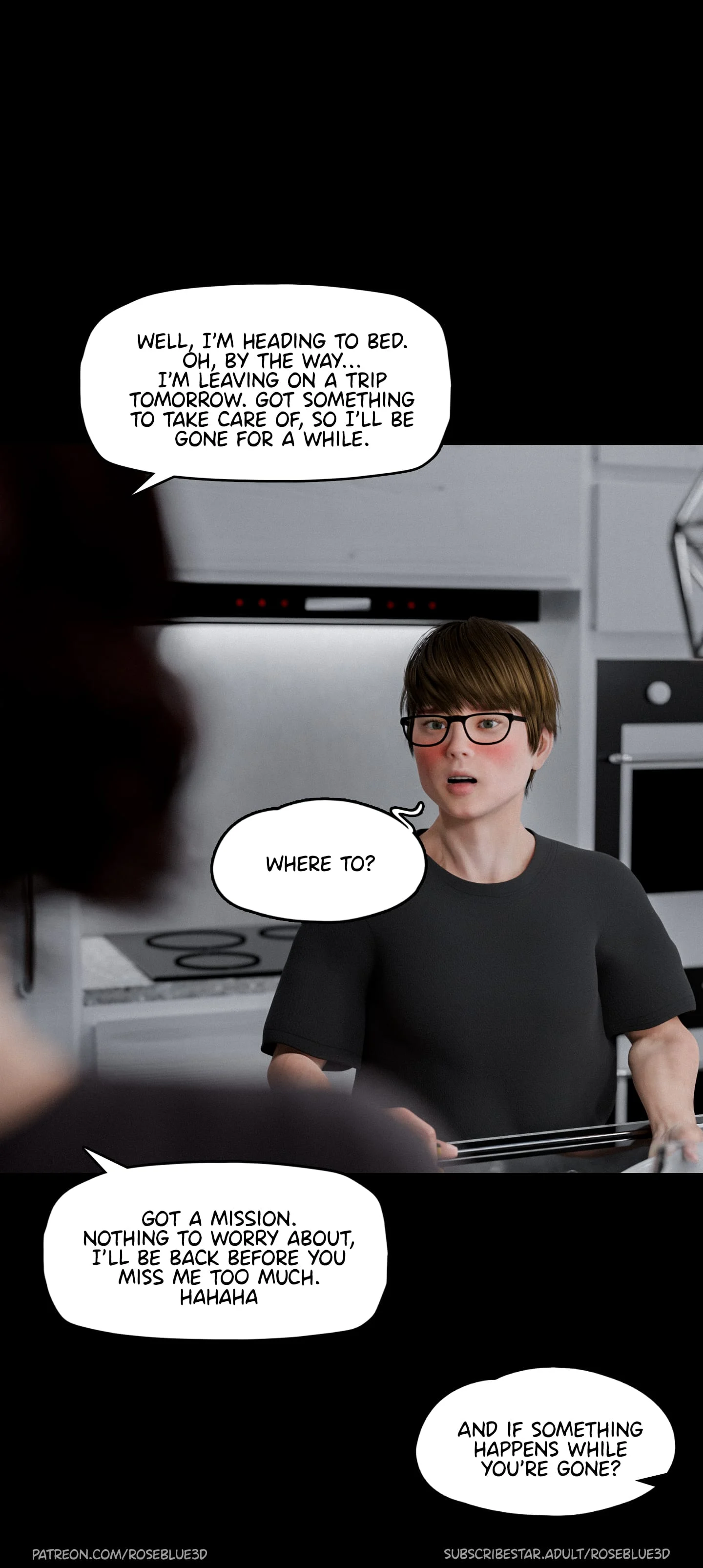 My Neighbor’s Widow [Rose Blue 3D] - Chapter 35 — Page 49