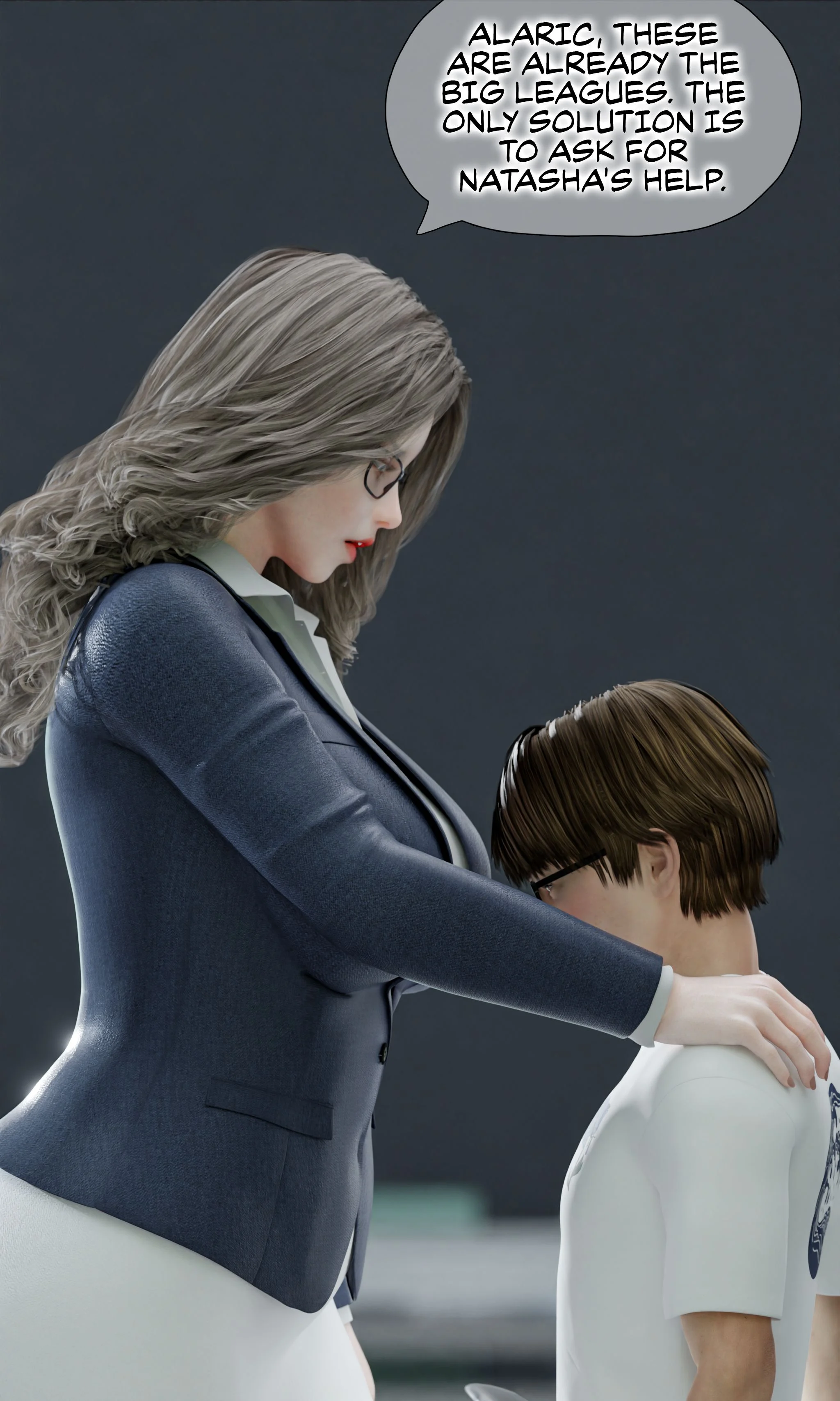 My Neighbor’s Widow [Rose Blue 3D] - Chapter 3 — Page 107