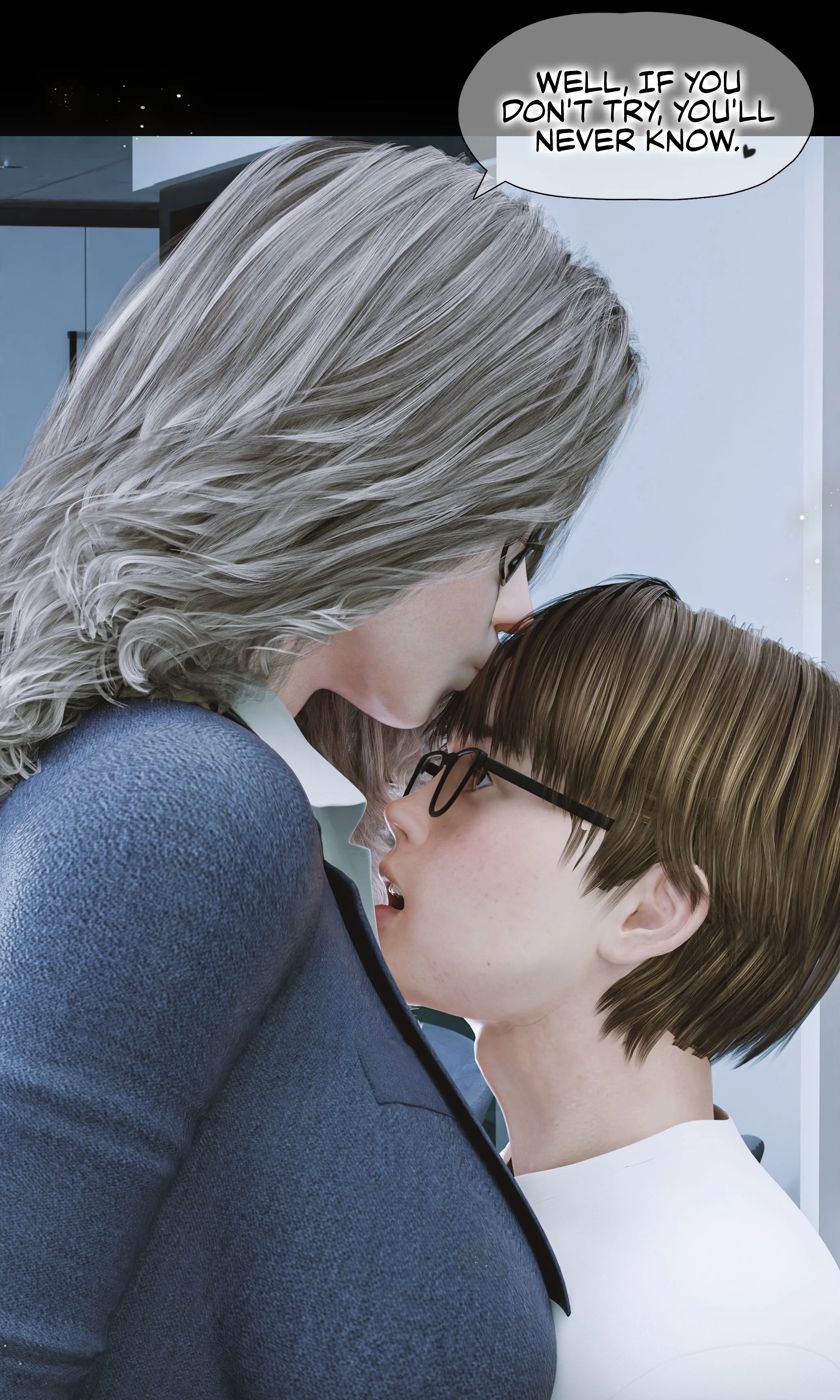 My Neighbor’s Widow [Rose Blue 3D] - Chapter 3 — Page 111