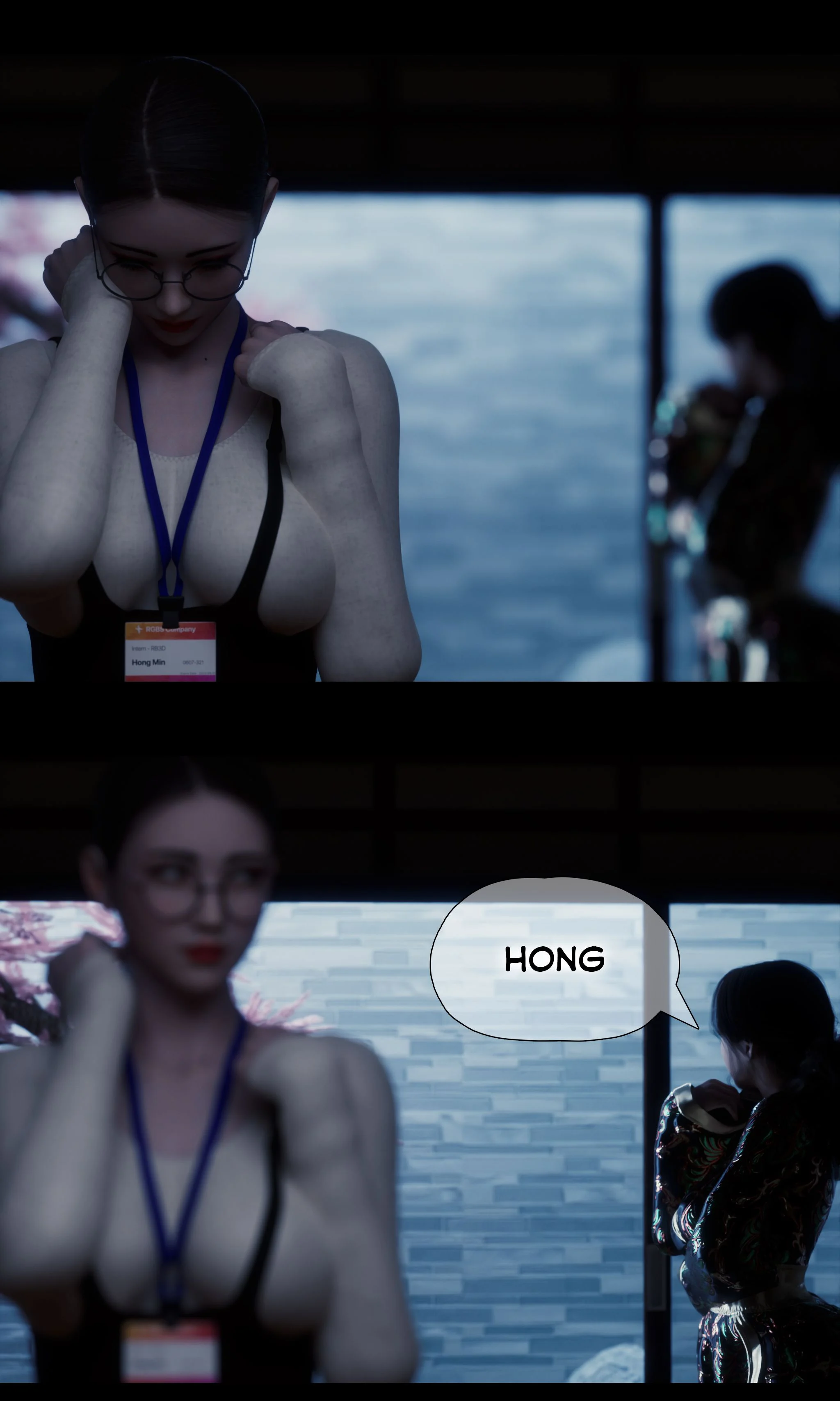 My Neighbor’s Widow [Rose Blue 3D] - Chapter 3 — Page 24