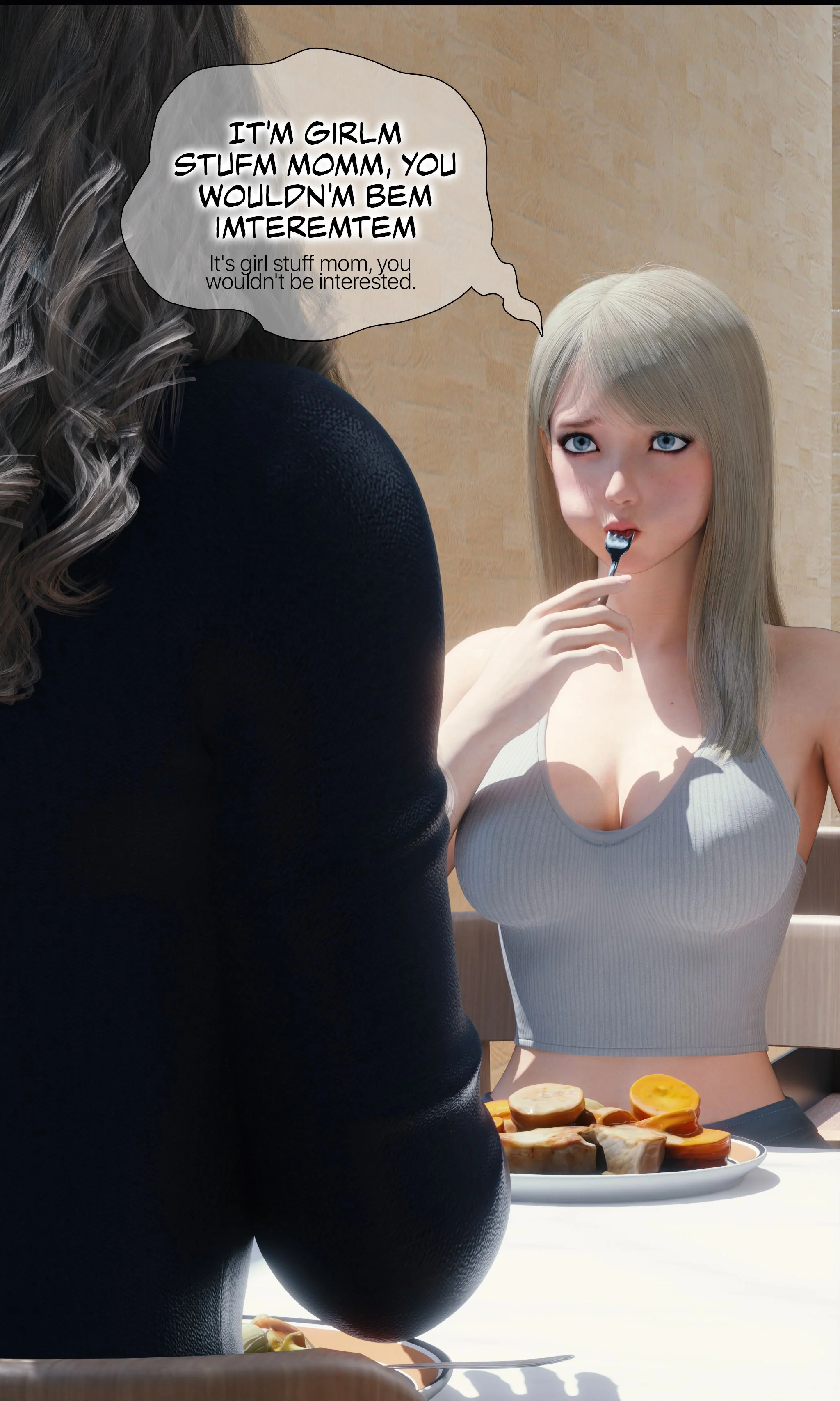 My Neighbor’s Widow [Rose Blue 3D] - Chapter 3 — Page 69