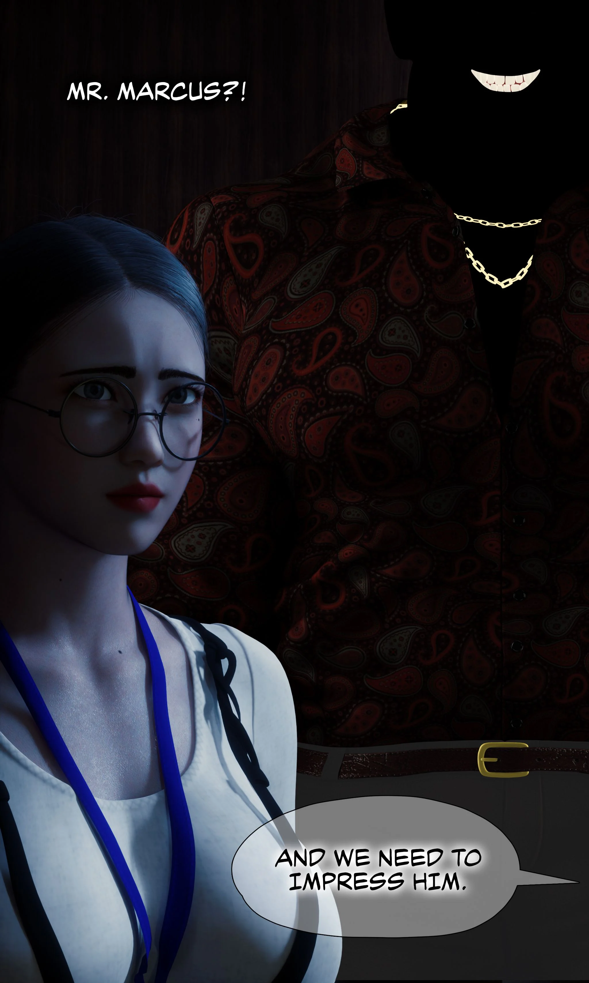 My Neighbor’s Widow [Rose Blue 3D] - Chapter 3 — Page 9