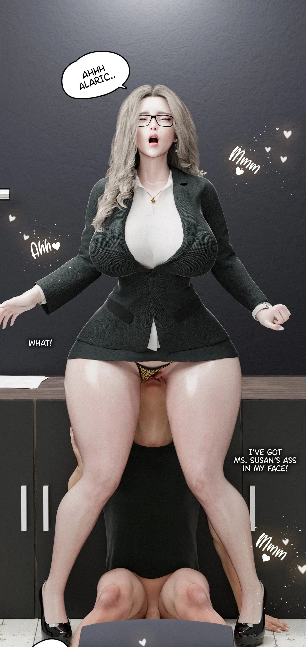 My Neighbor’s Widow [Rose Blue 3D] - Chapter 17 — Page 28