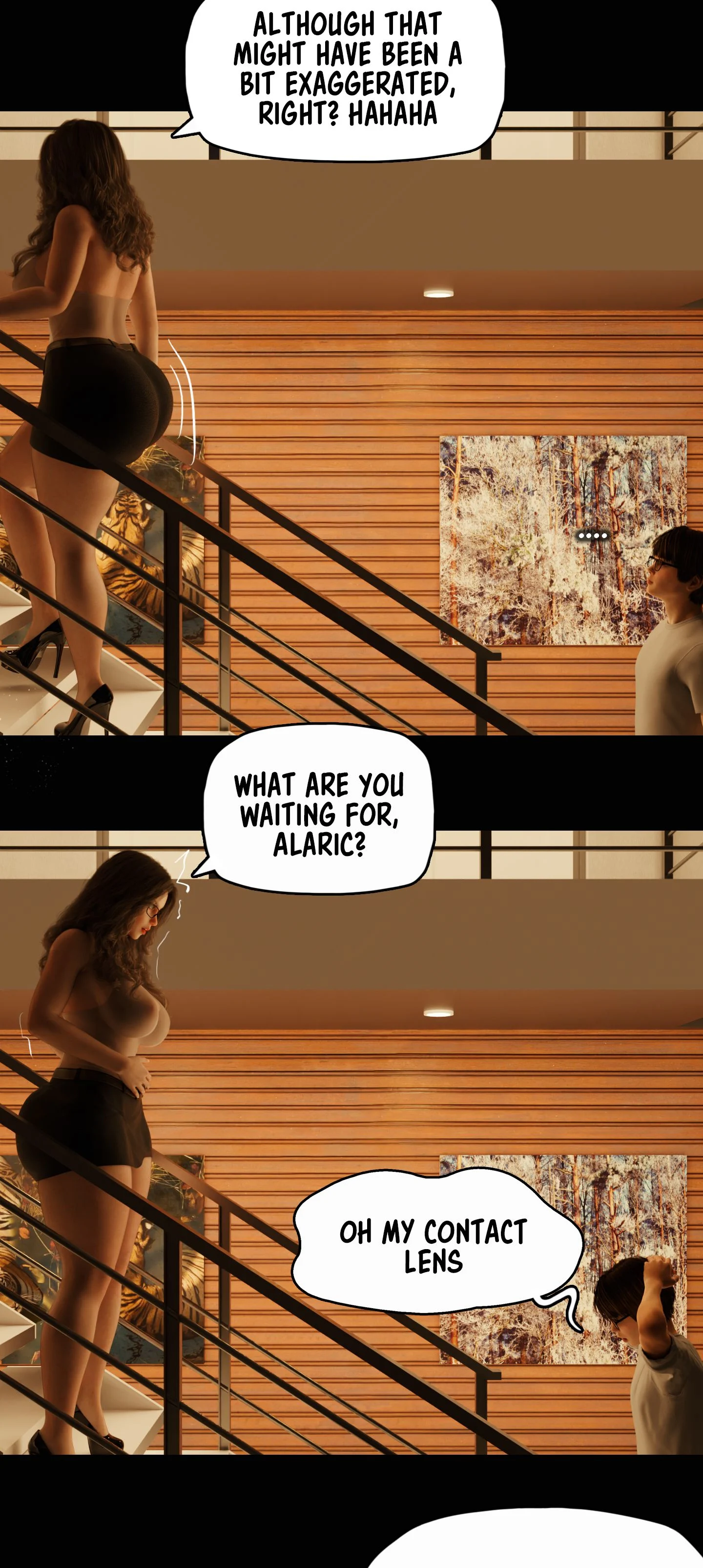 My Neighbor’s Widow [Rose Blue 3D] - Chapter 8 — Page 14