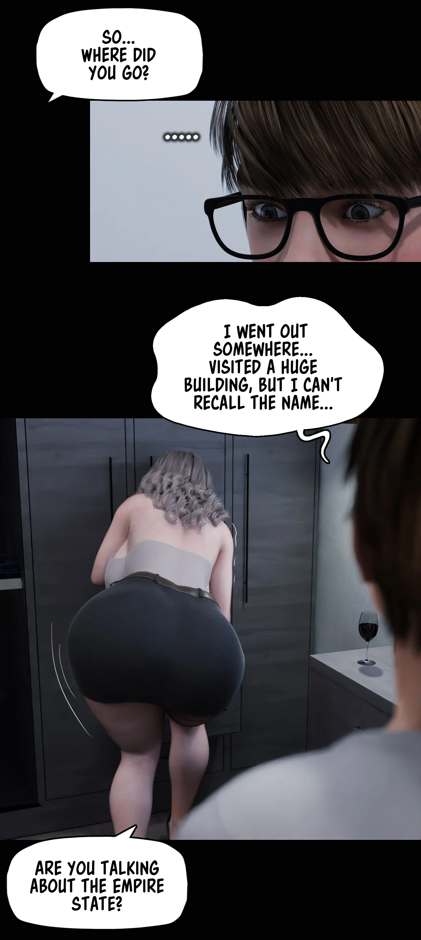 My Neighbor’s Widow [Rose Blue 3D] - Chapter 8 — Page 20