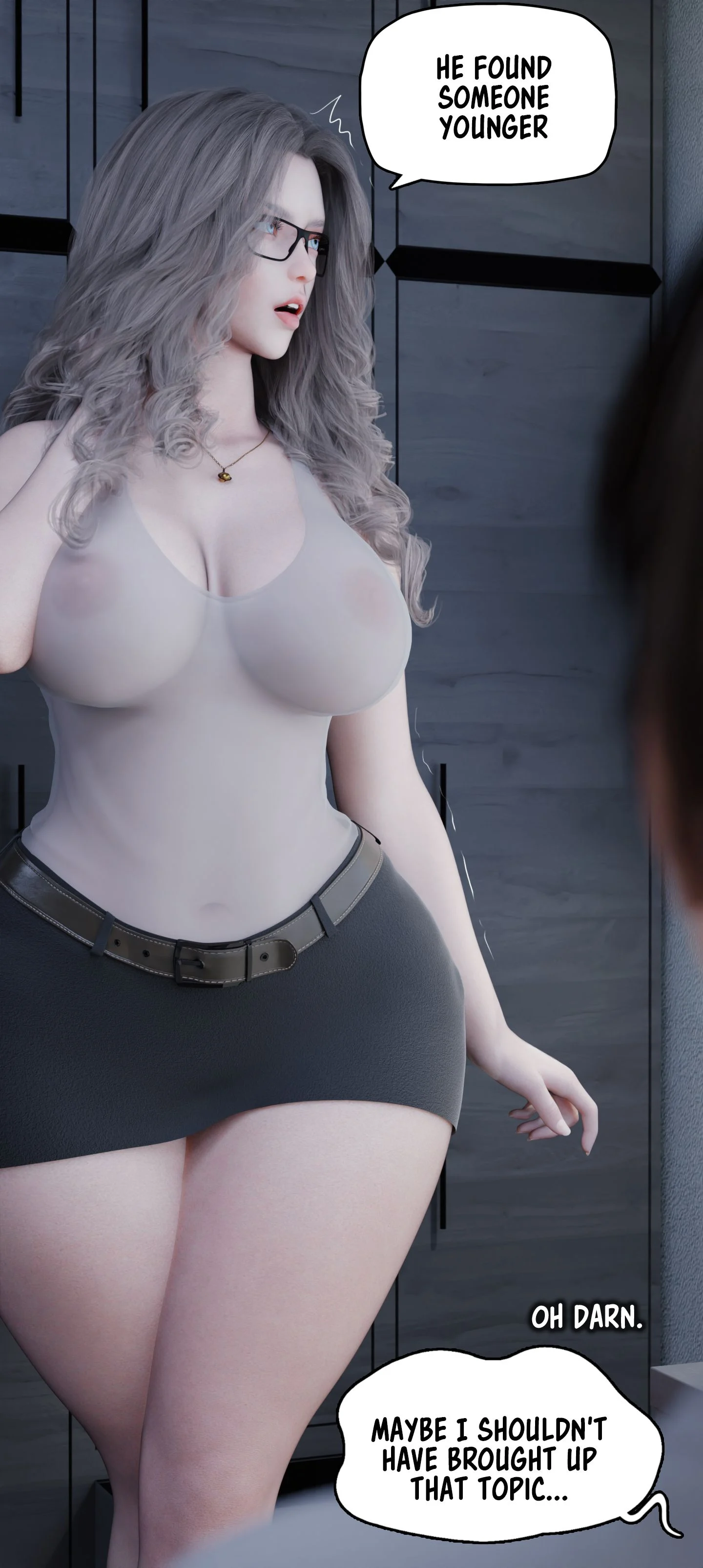 My Neighbor’s Widow [Rose Blue 3D] - Chapter 8 — Page 23