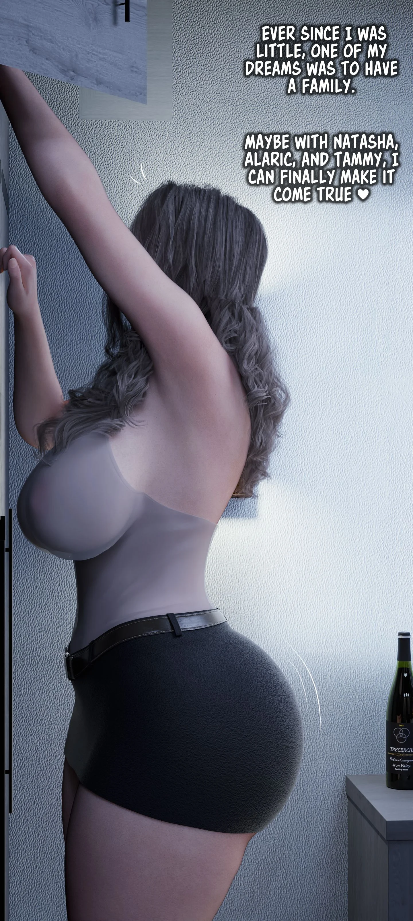 My Neighbor’s Widow [Rose Blue 3D] - Chapter 8 — Page 25