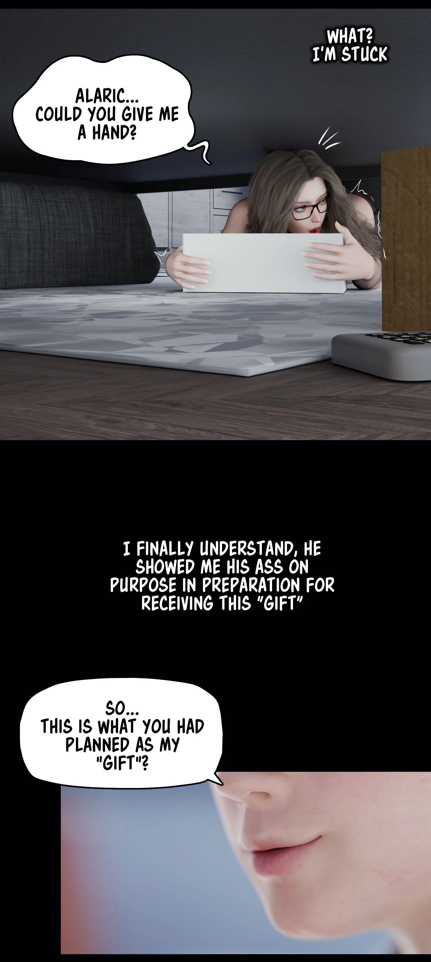 My Neighbor’s Widow [Rose Blue 3D] - Chapter 8 — Page 42